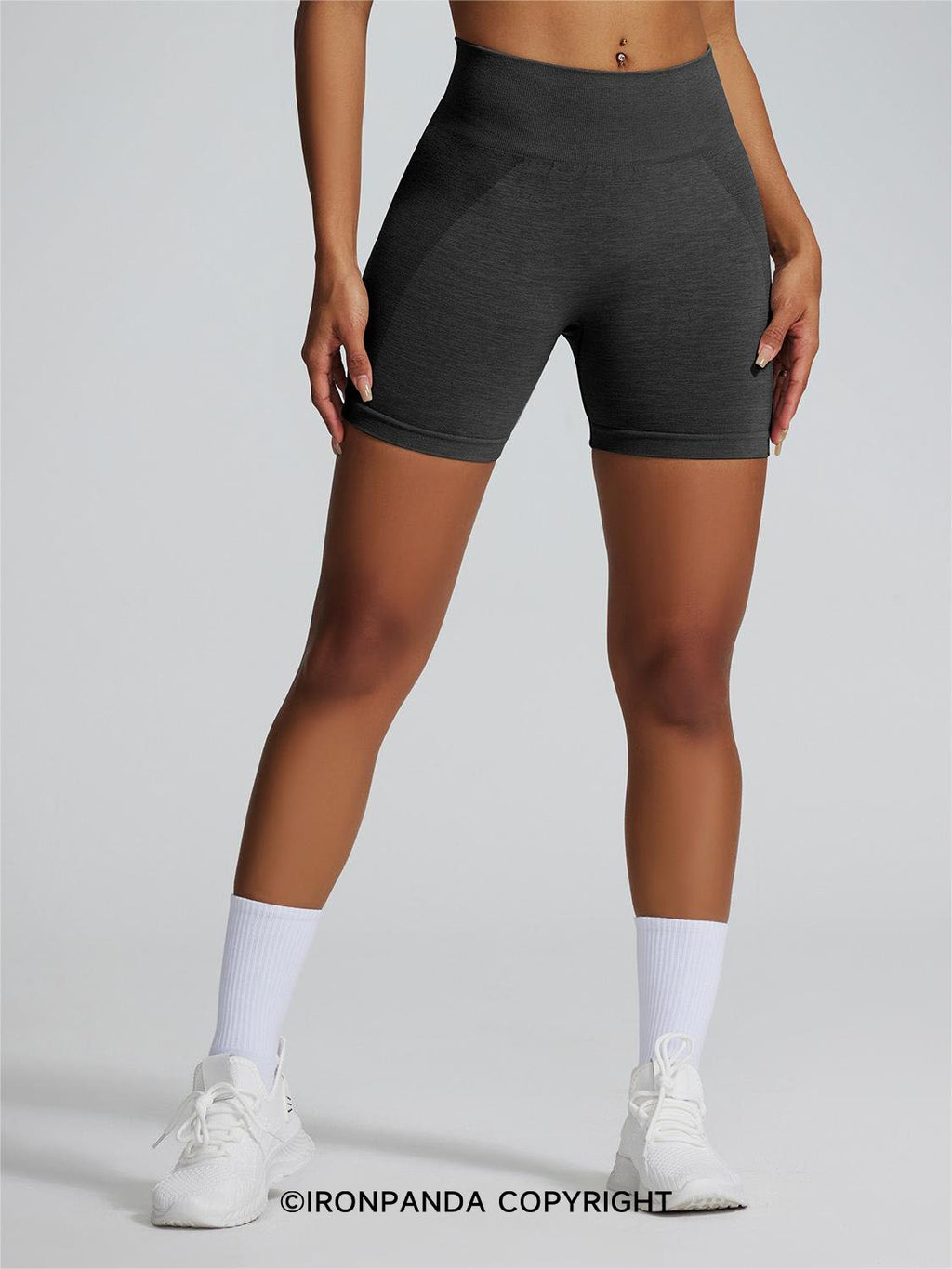 Seamless High Waist Yoga Shorts