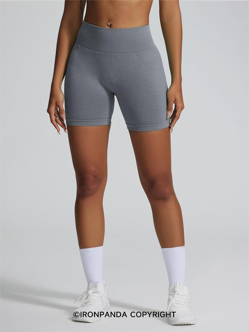 Seamless High Waist Yoga Shorts