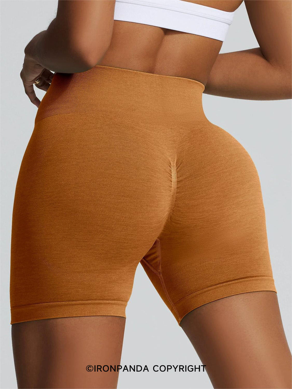 Seamless High Waist Yoga Shorts