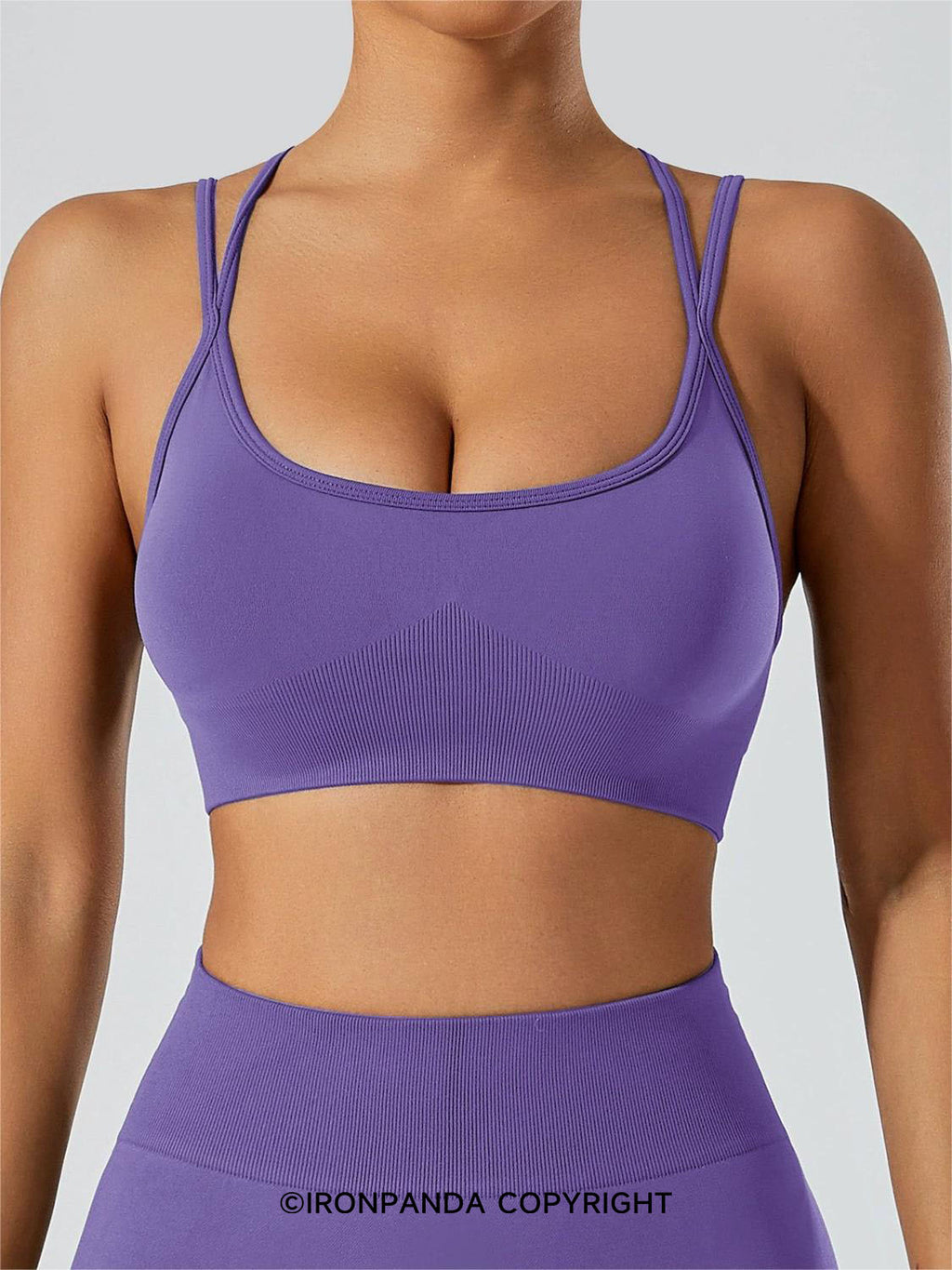 Seamless Shockproof Sports Bra