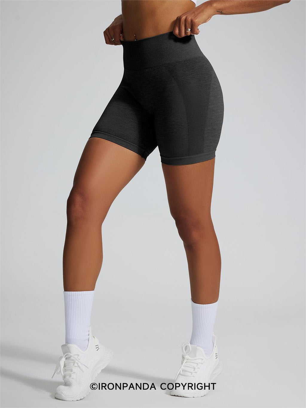 Seamless High Waist Yoga Shorts