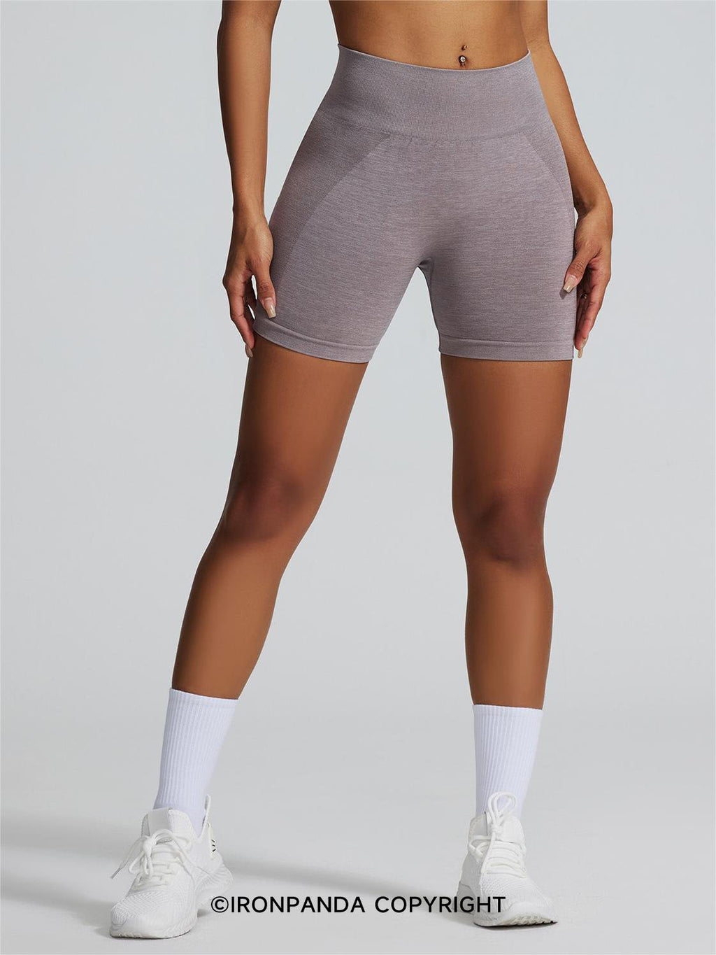 Seamless High Waist Yoga Shorts