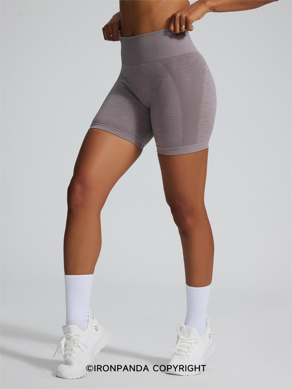 Seamless High Waist Yoga Shorts