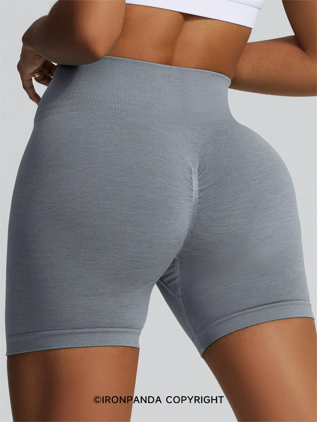 Seamless High Waist Yoga Shorts