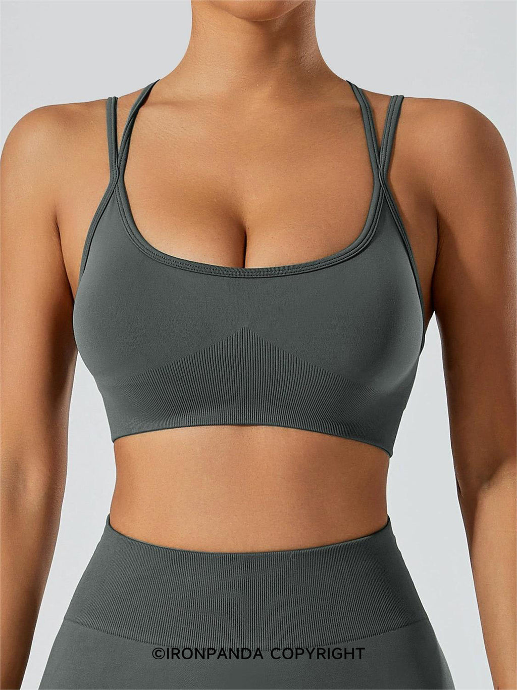 Seamless Shockproof Sports Bra