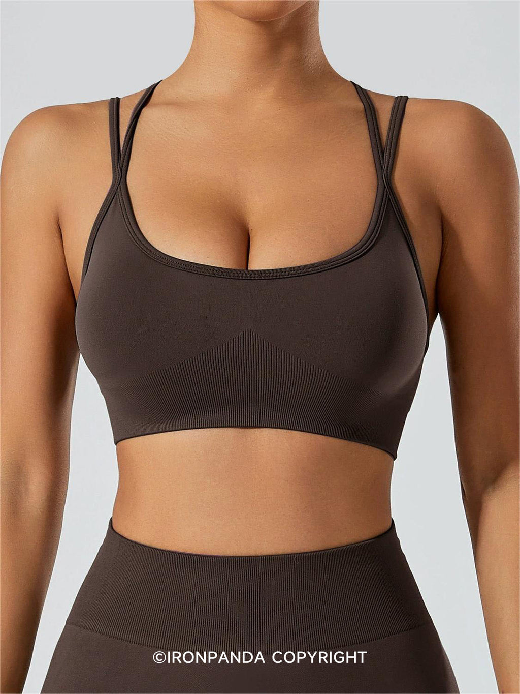 Seamless Shockproof Sports Bra