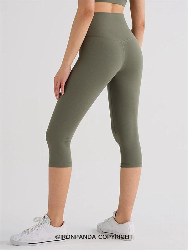 Cropped Compression Yoga Pants
