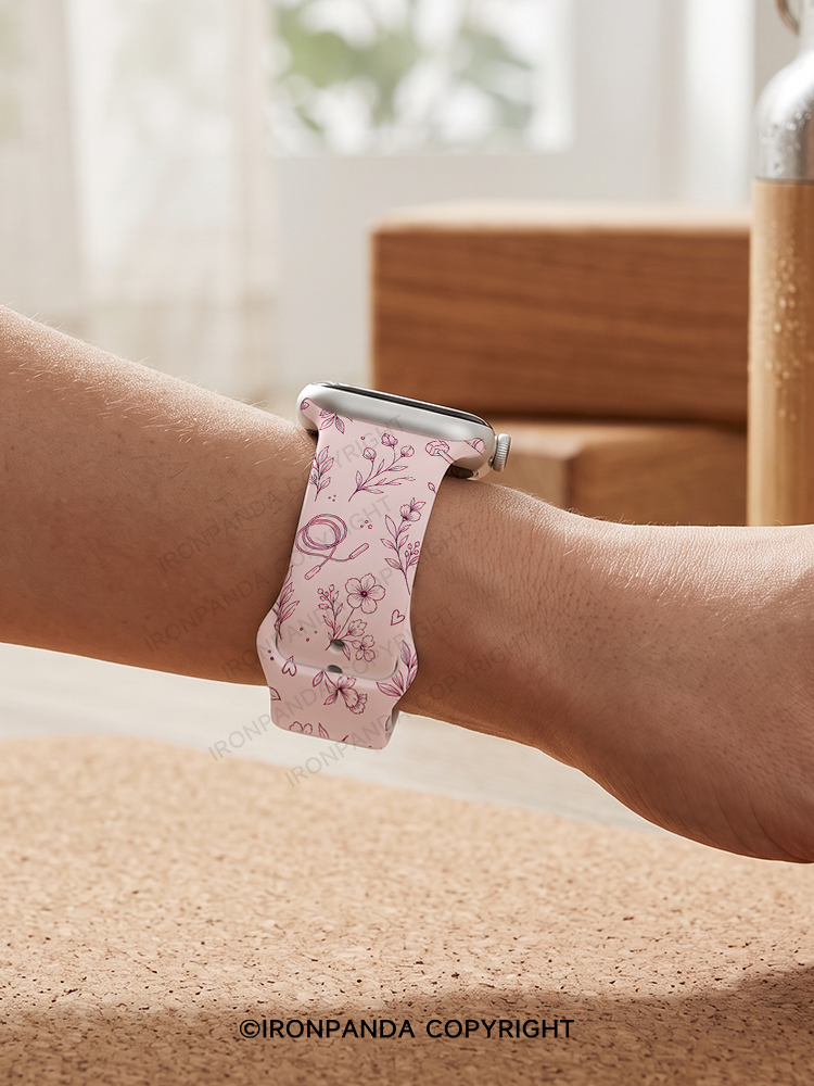 FLORAL GYM Watch Band
