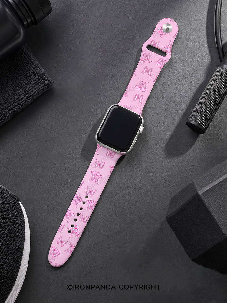 antisocial butterfly Watch Band