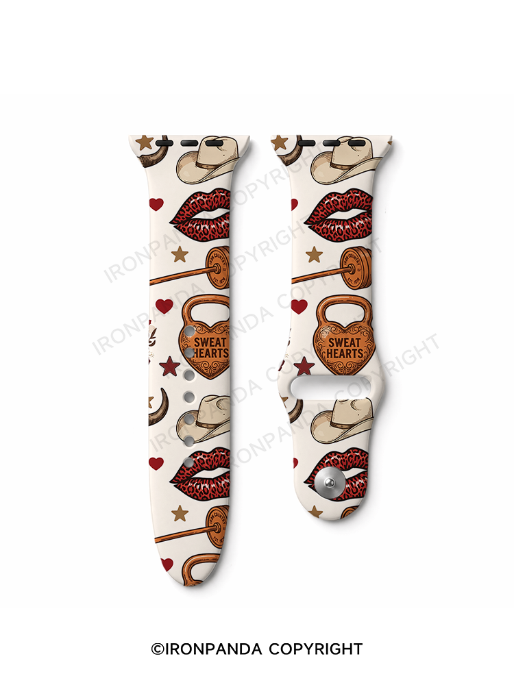 Sweat Hearts Western Watch Band