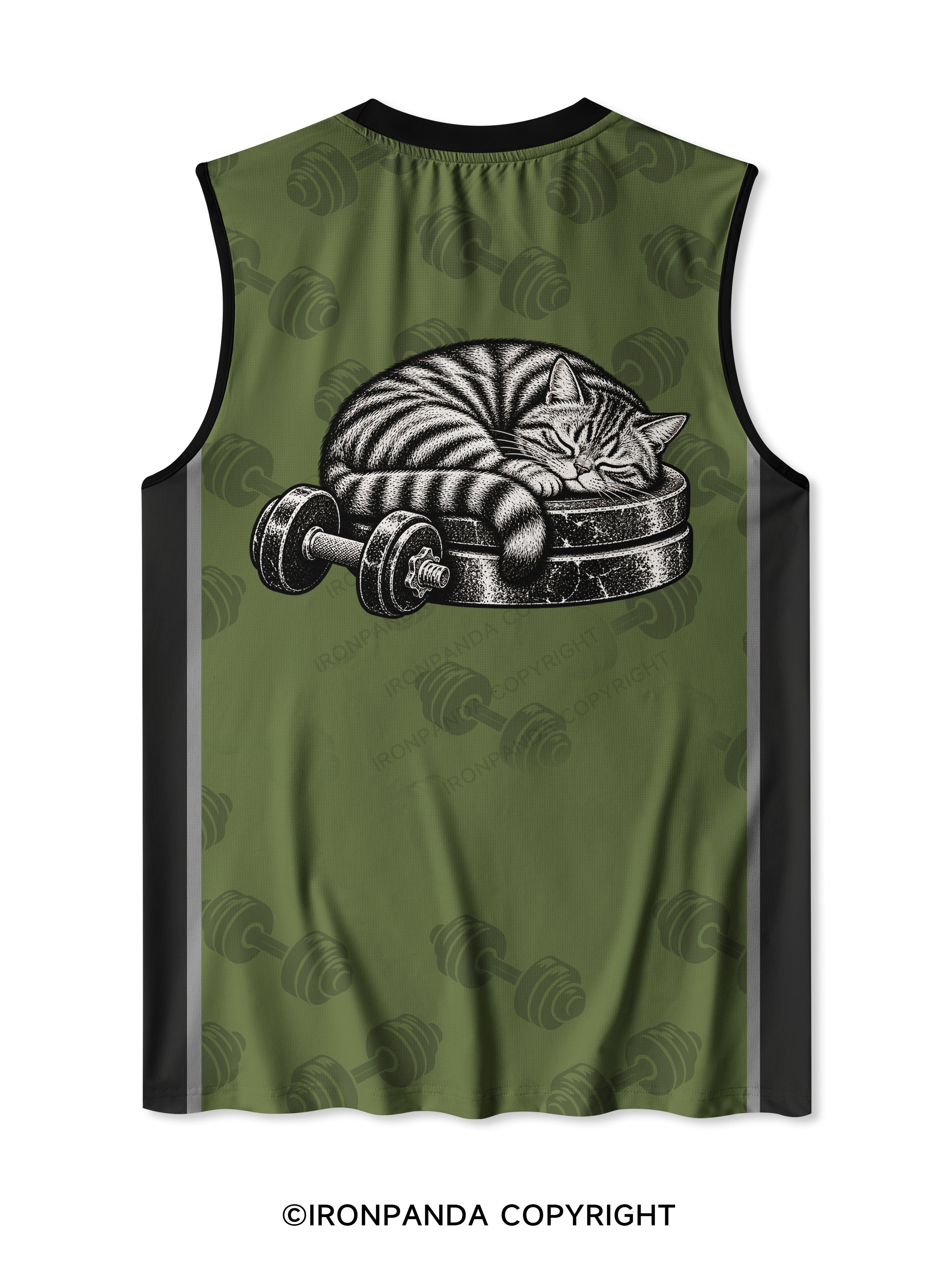 I LIFT.I NAP. Quick-Dry Mesh Tank