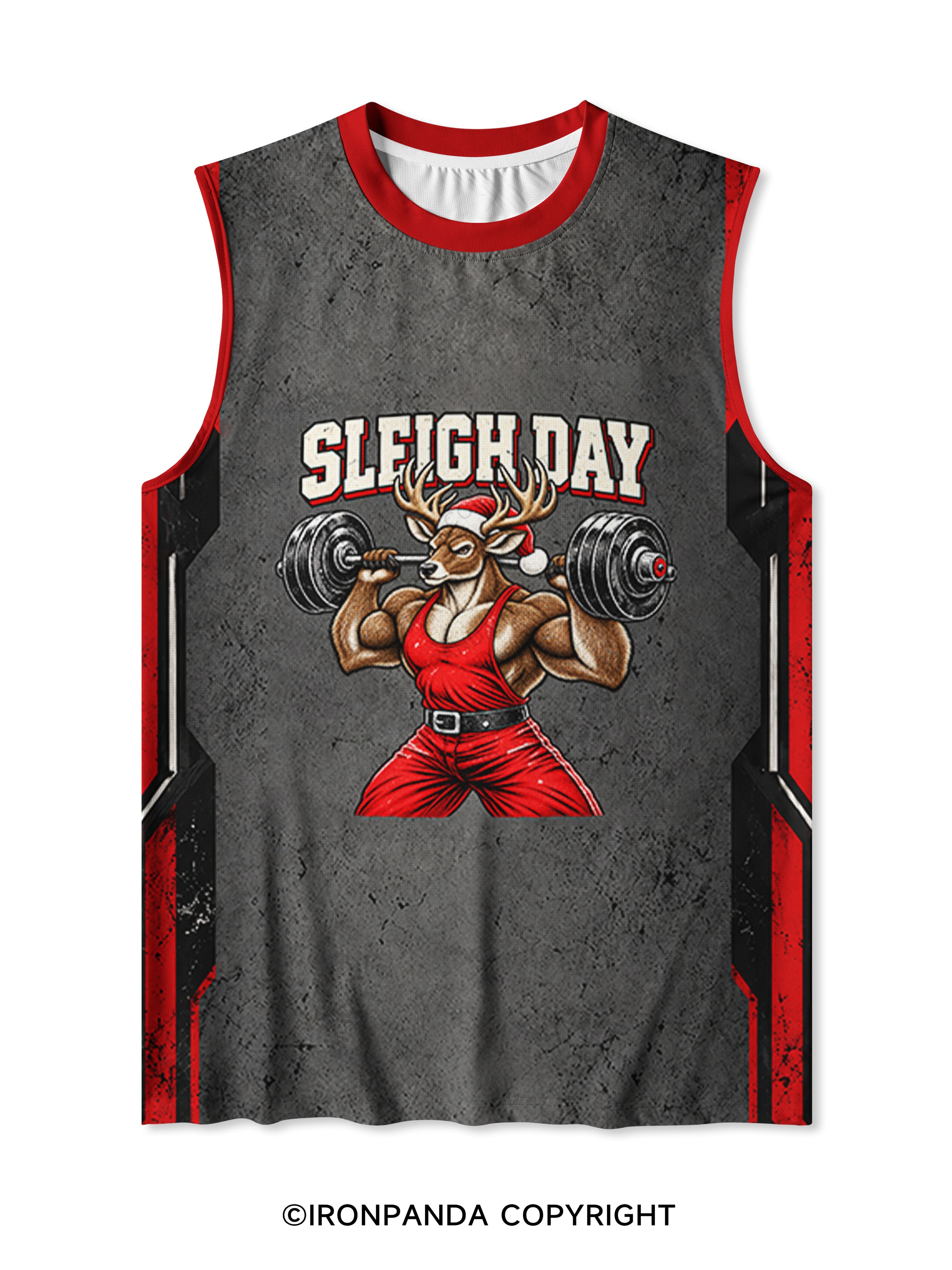 SLEIGH DAY Quick-Dry Mesh Tank