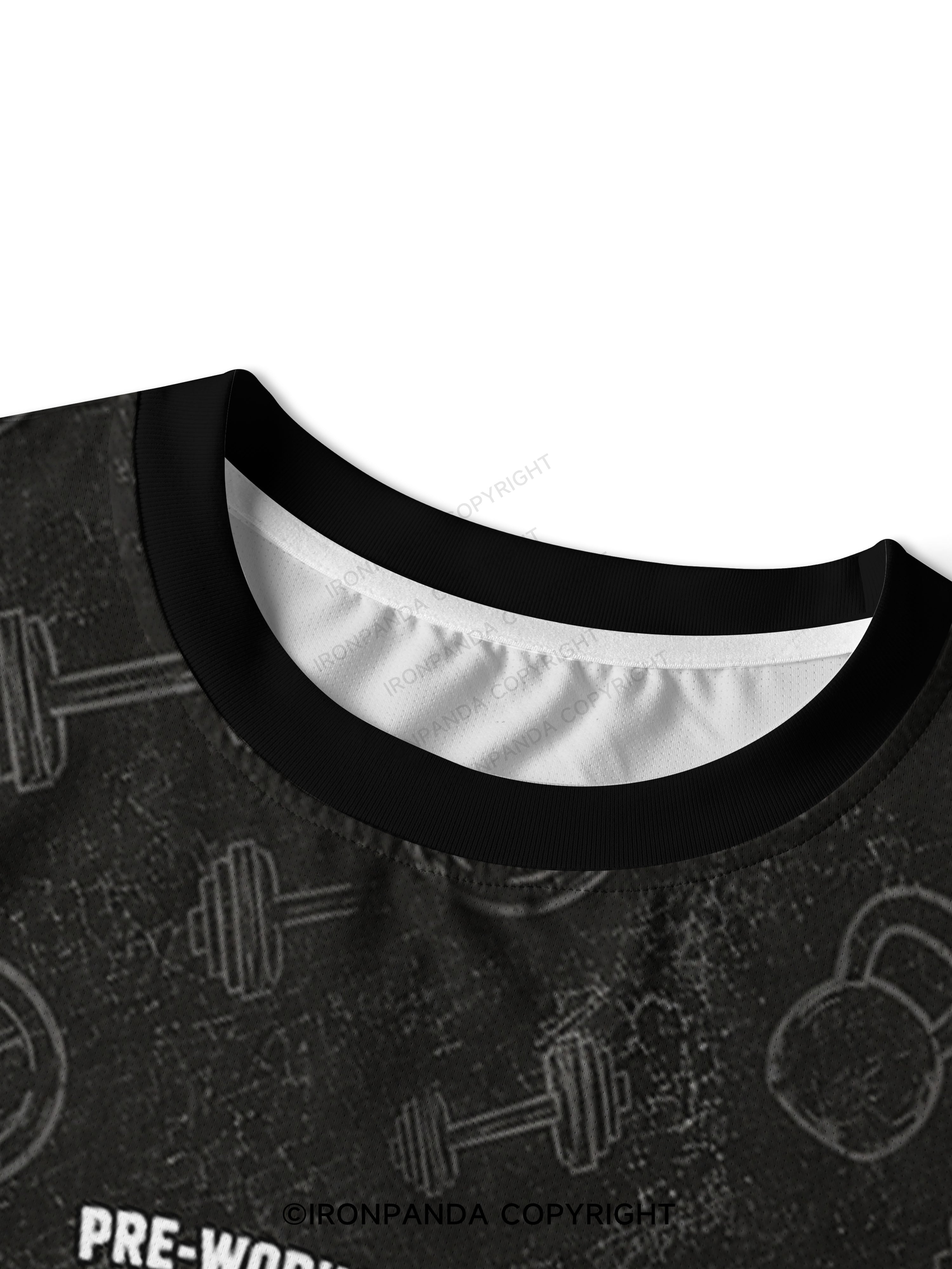 PRE-WORKOUT MOOD Quick-Dry Mesh Tank