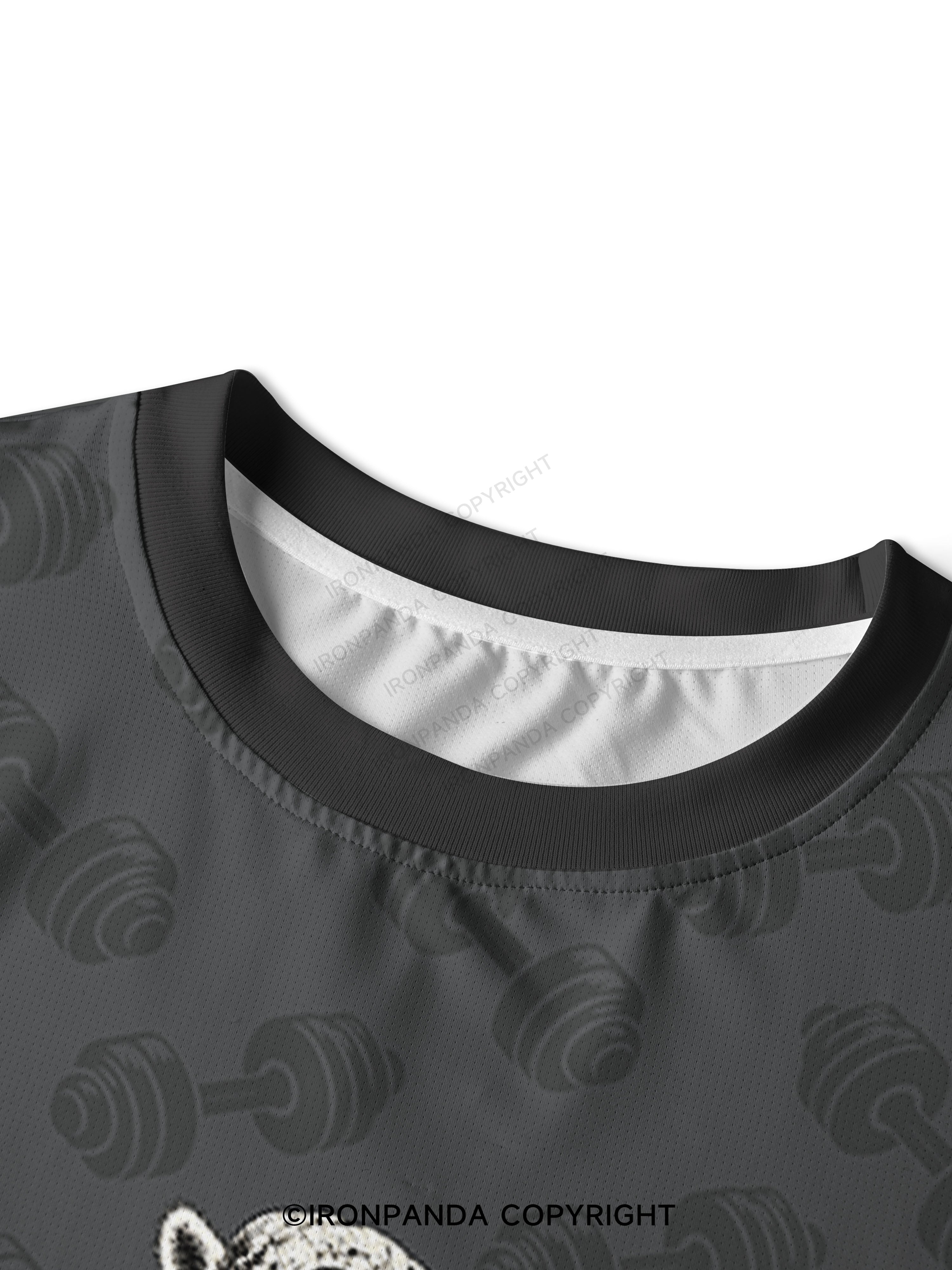 Funny Raccoon Gym Quick-Dry Mesh Tank