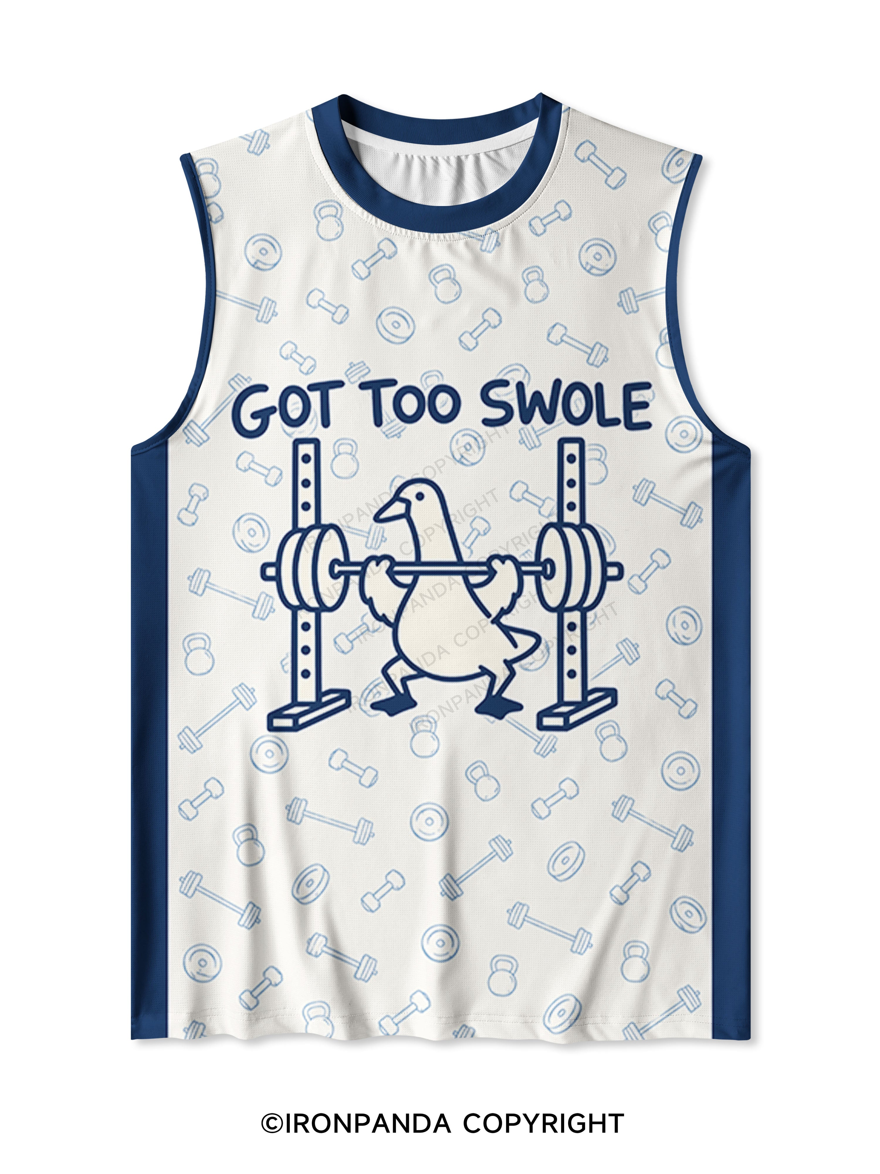 GOT TOO SWOLE Quick-Dry Mesh Tank