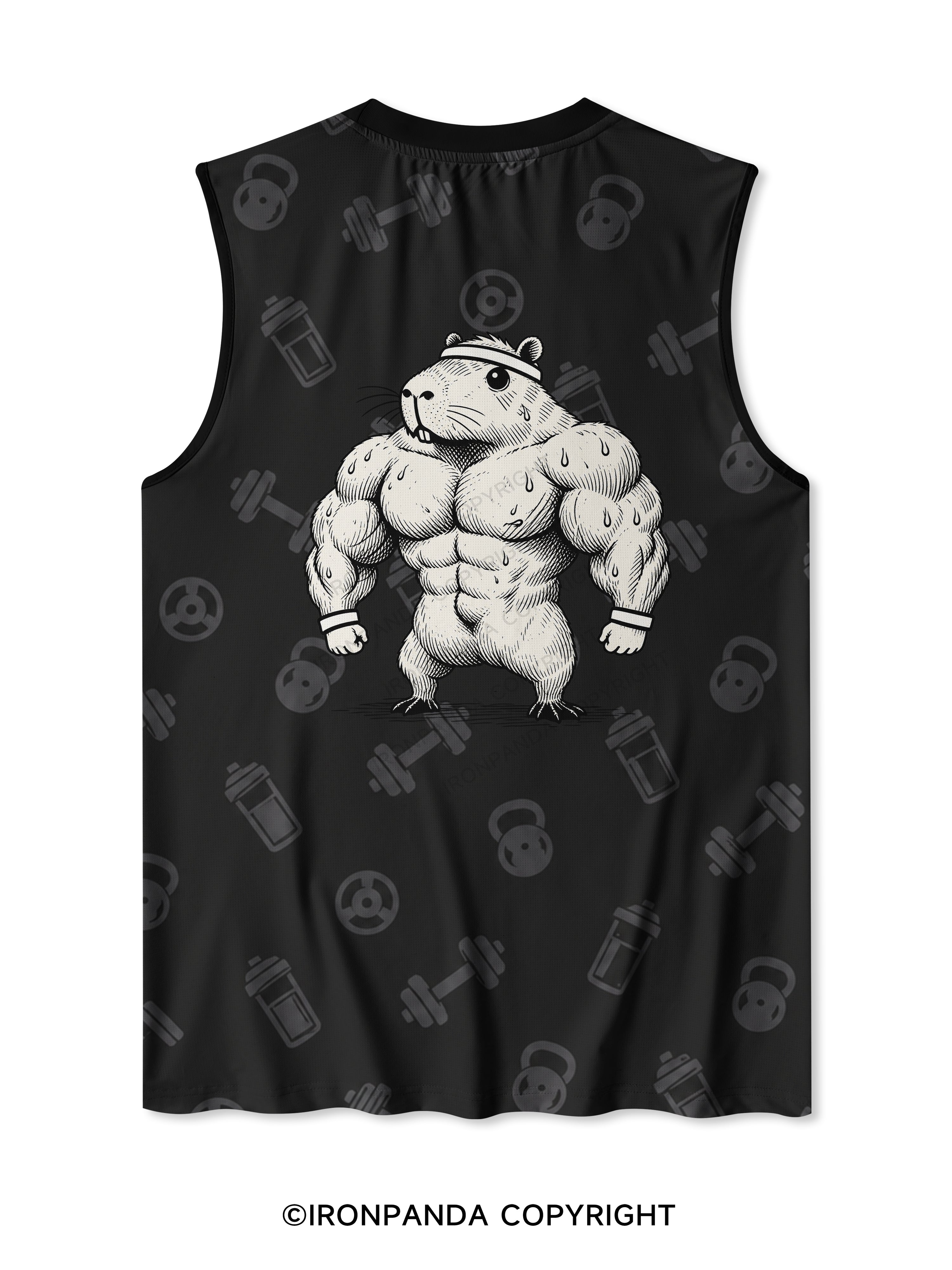 we go gim funny Quick-Dry Mesh Tank