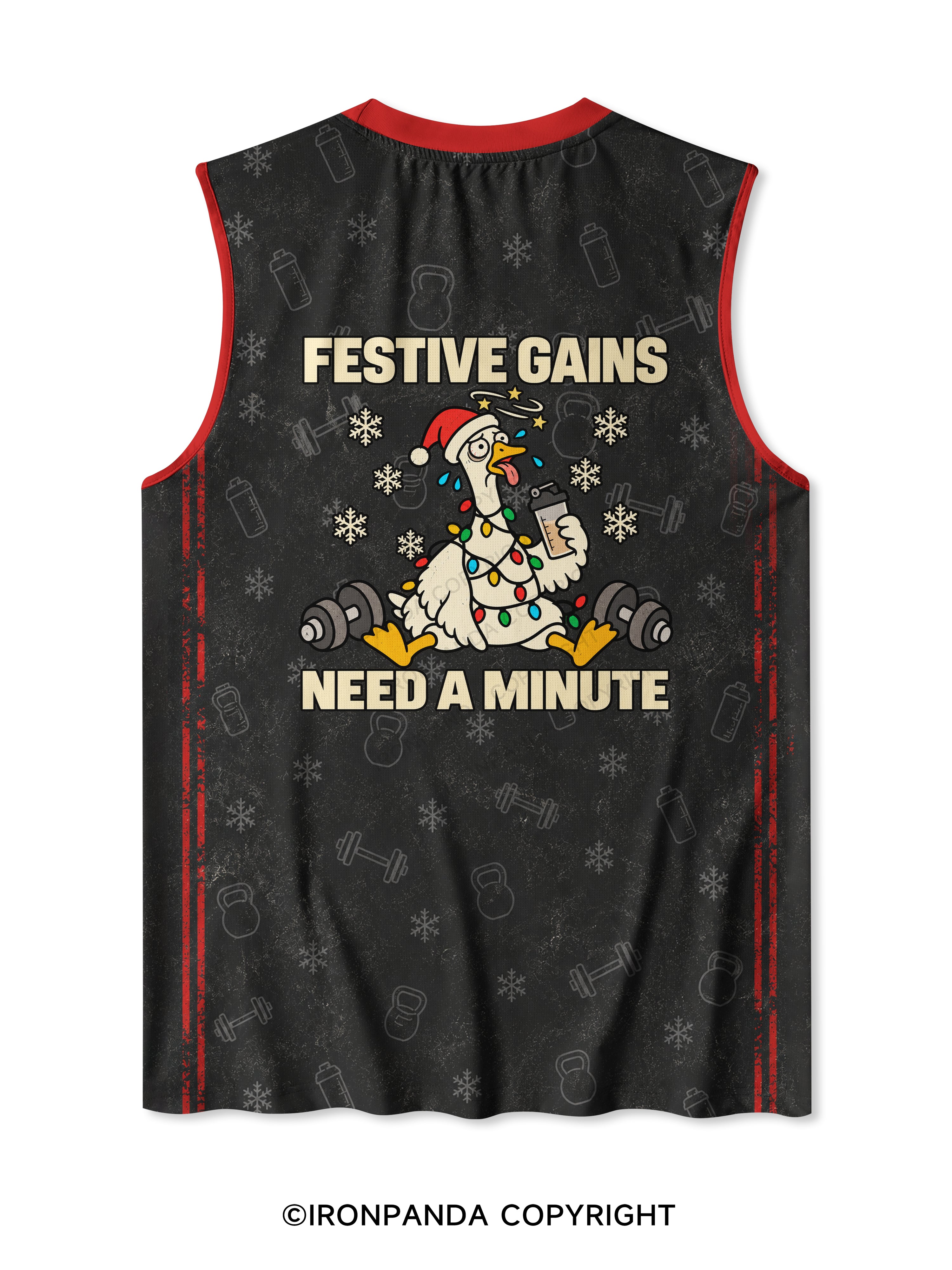 OVERSTIMULATED BUT STILL LIFTING Quick-Dry Mesh Tank