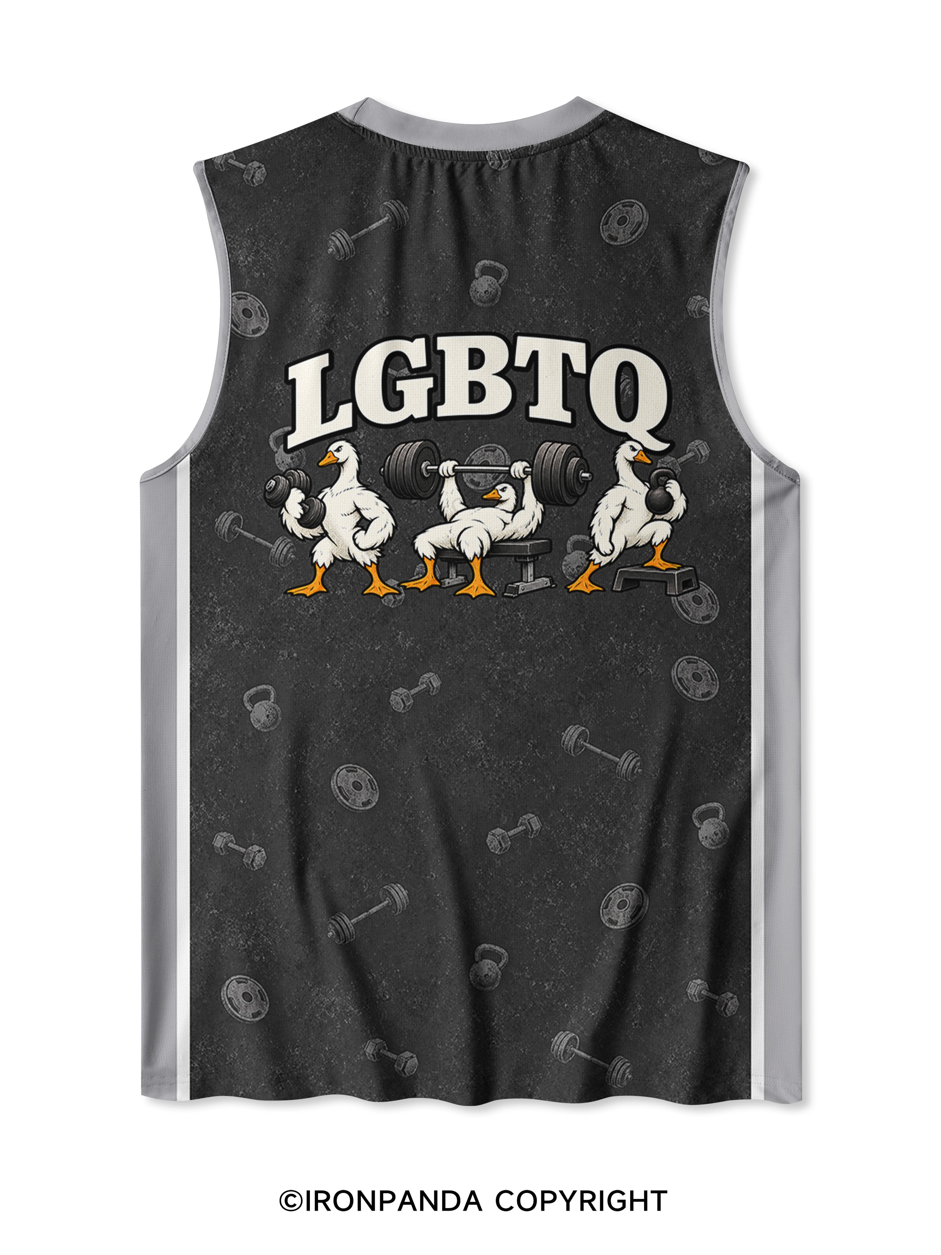 The Real LGBTQ Workout Quick-Dry Mesh Tank