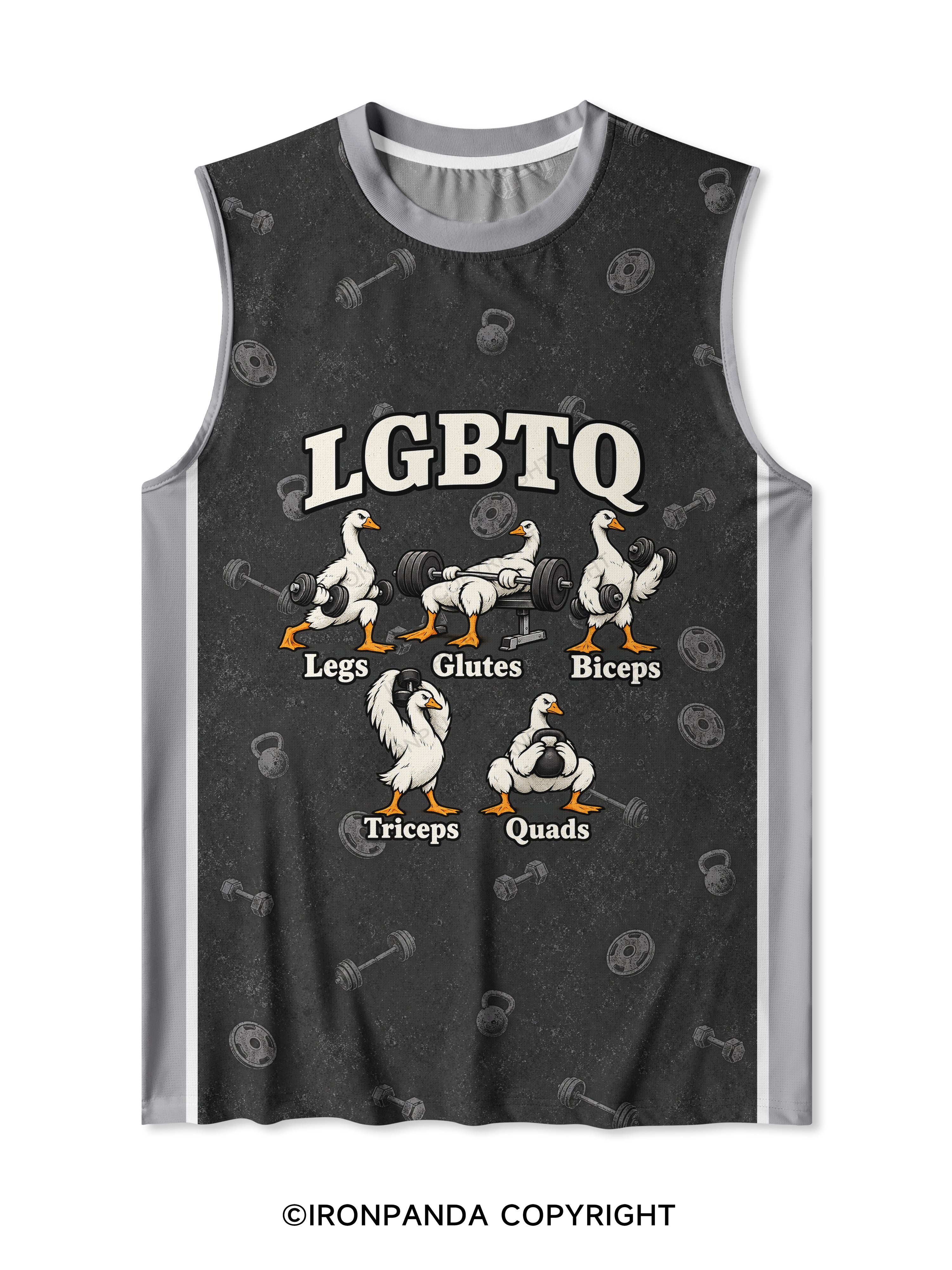 The Real LGBTQ Workout Quick-Dry Mesh Tank