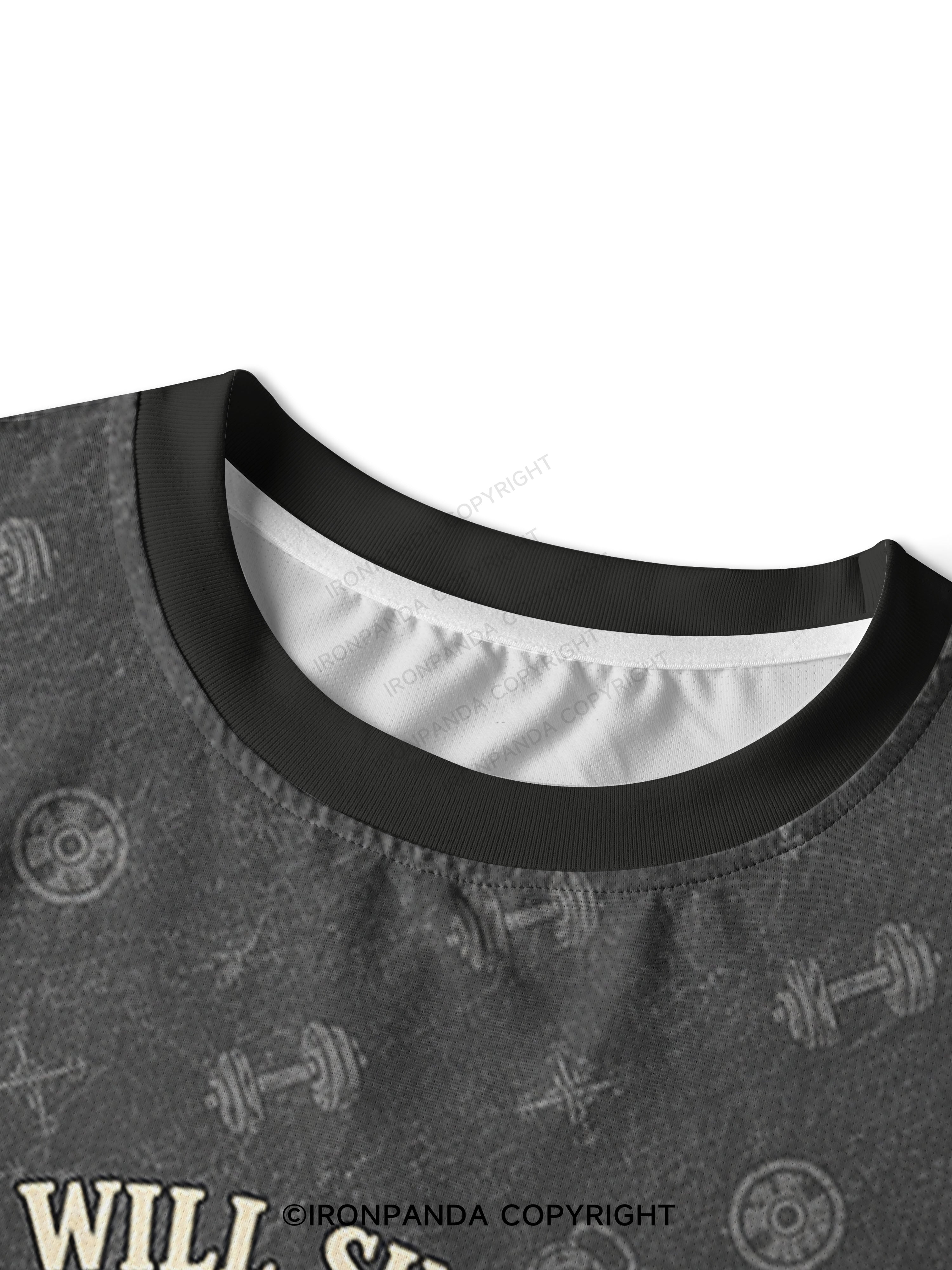 I WILL SUCCEED BECAUSE I AM INSANE FUNNY GOOSE DRAGON Quick-Dry Mesh Tank