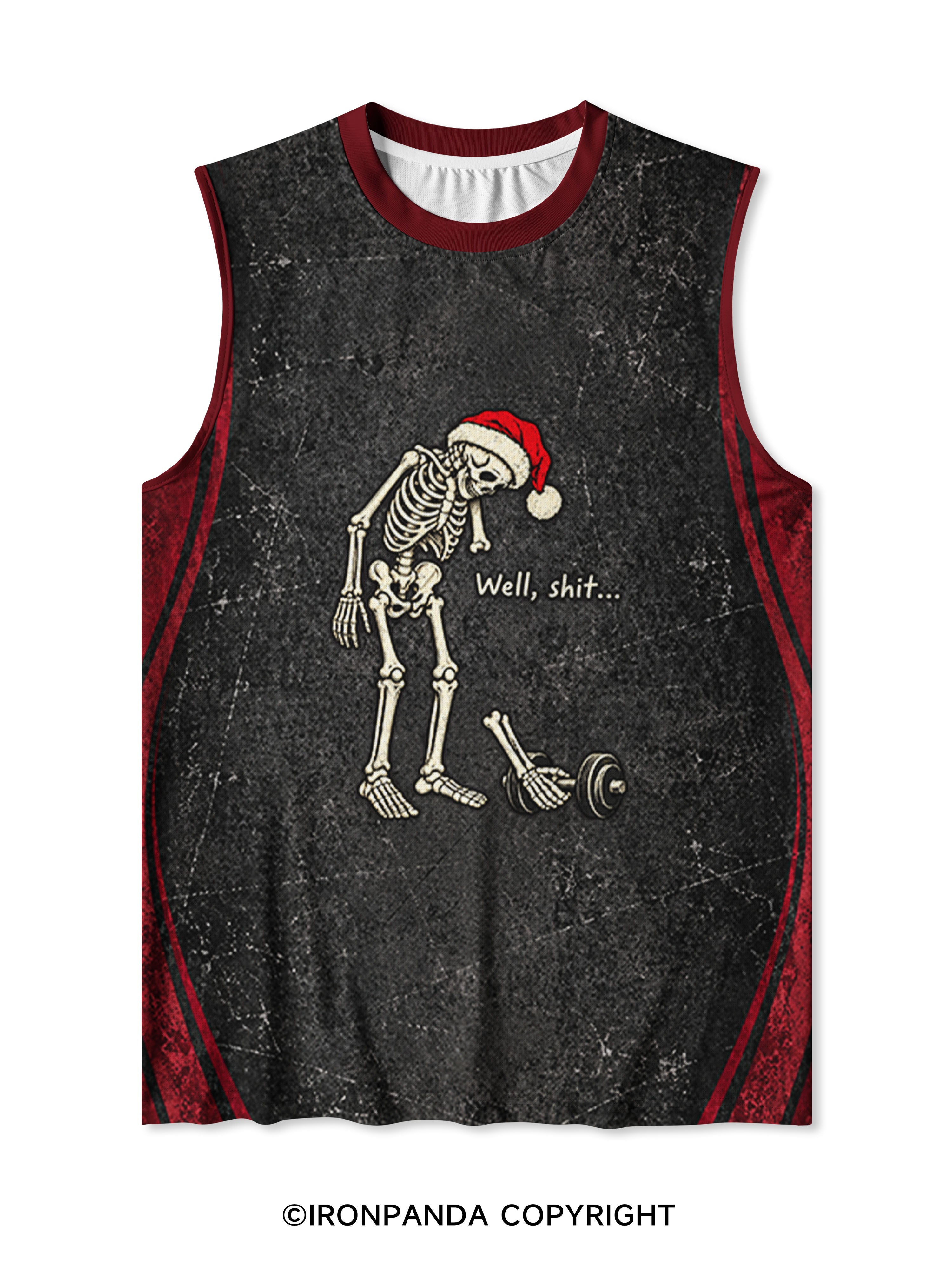 Well Shit... Christmas Quick-Dry Mesh Tank