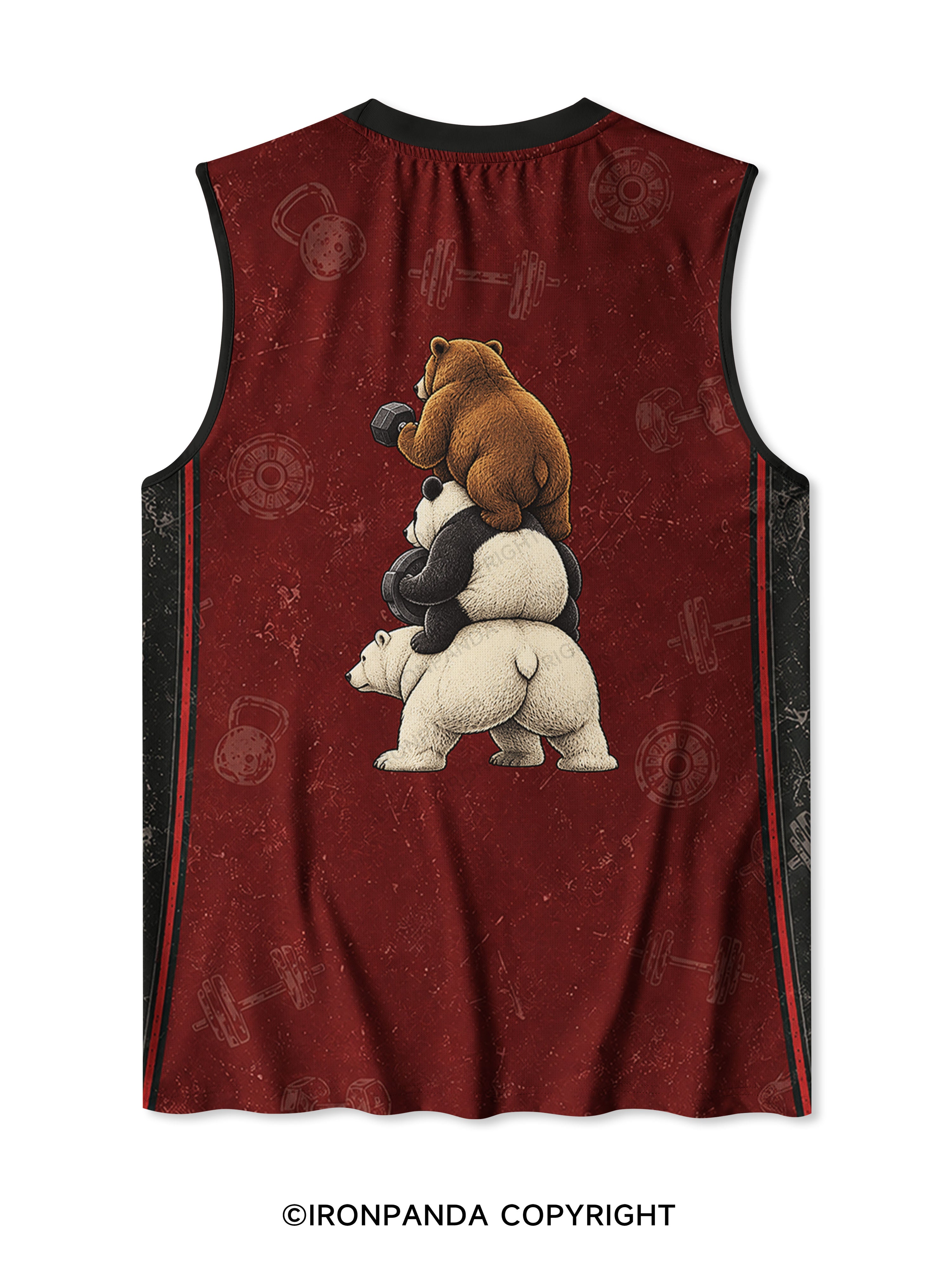 WE ALL LIFT DIFFERENT FUNNY Quick-Dry Mesh Tank