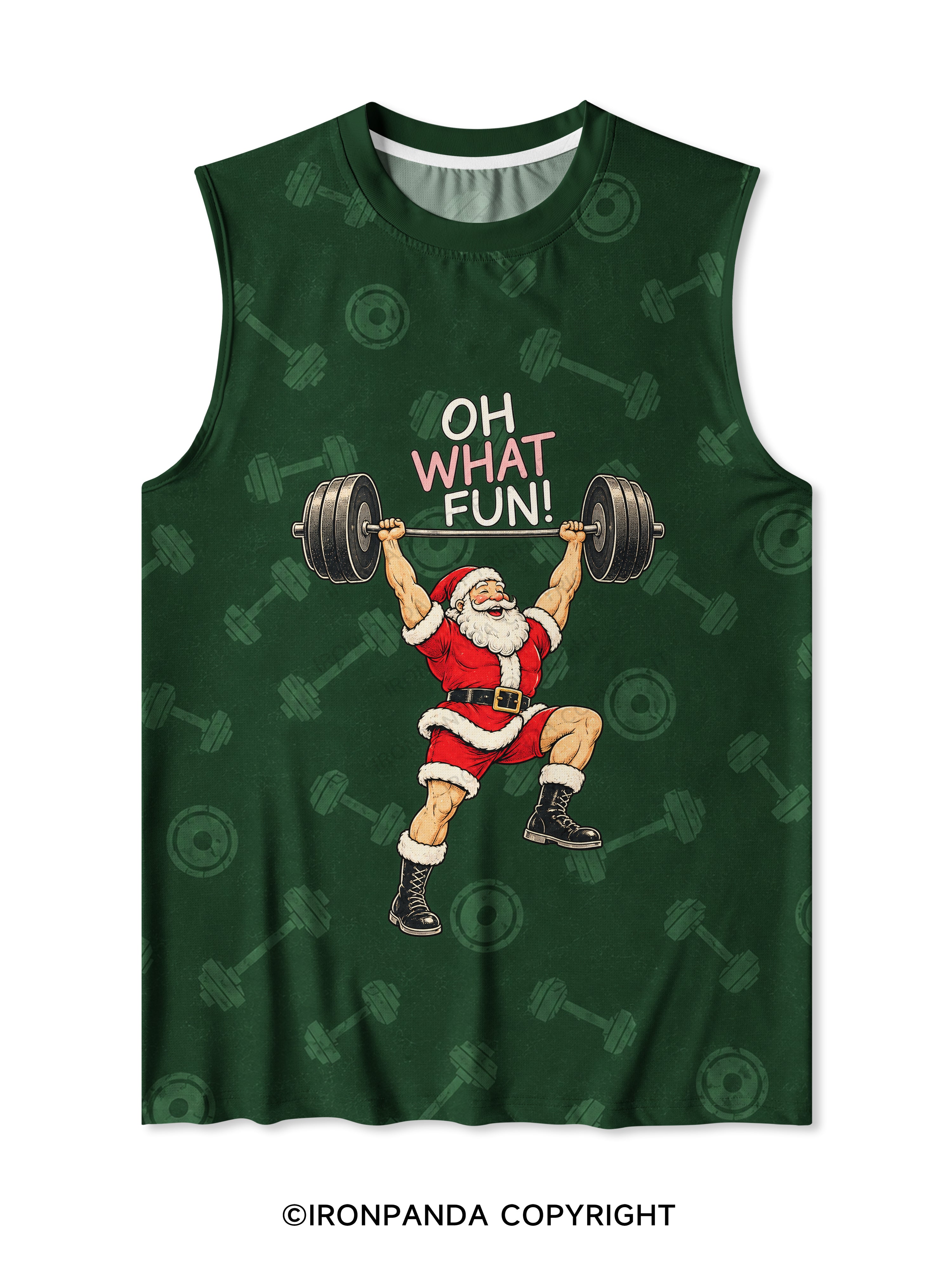 OH WHAT FUN! Quick-Dry Mesh Tank