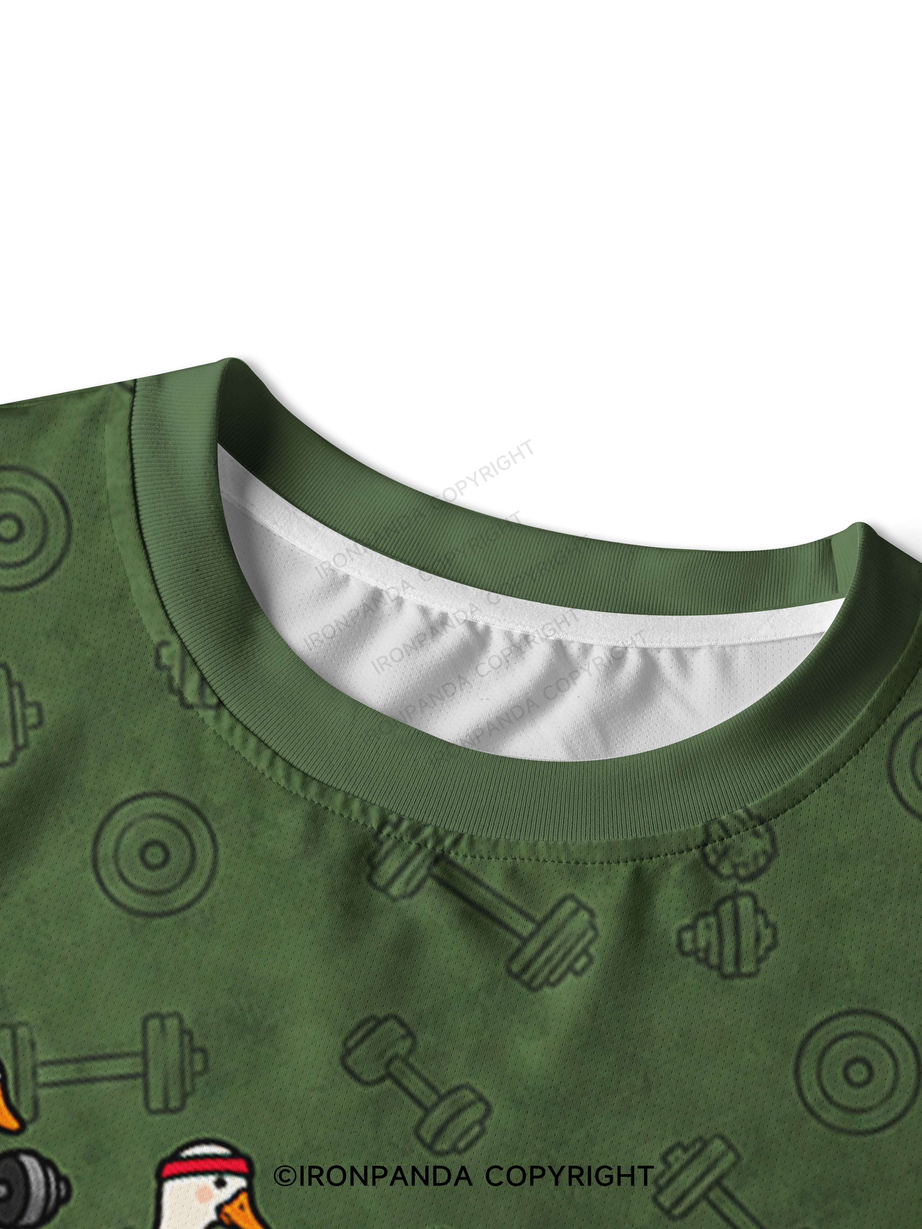 HONK LIFT REPEAT FUNNY GOOSE Quick-Dry Mesh Tank