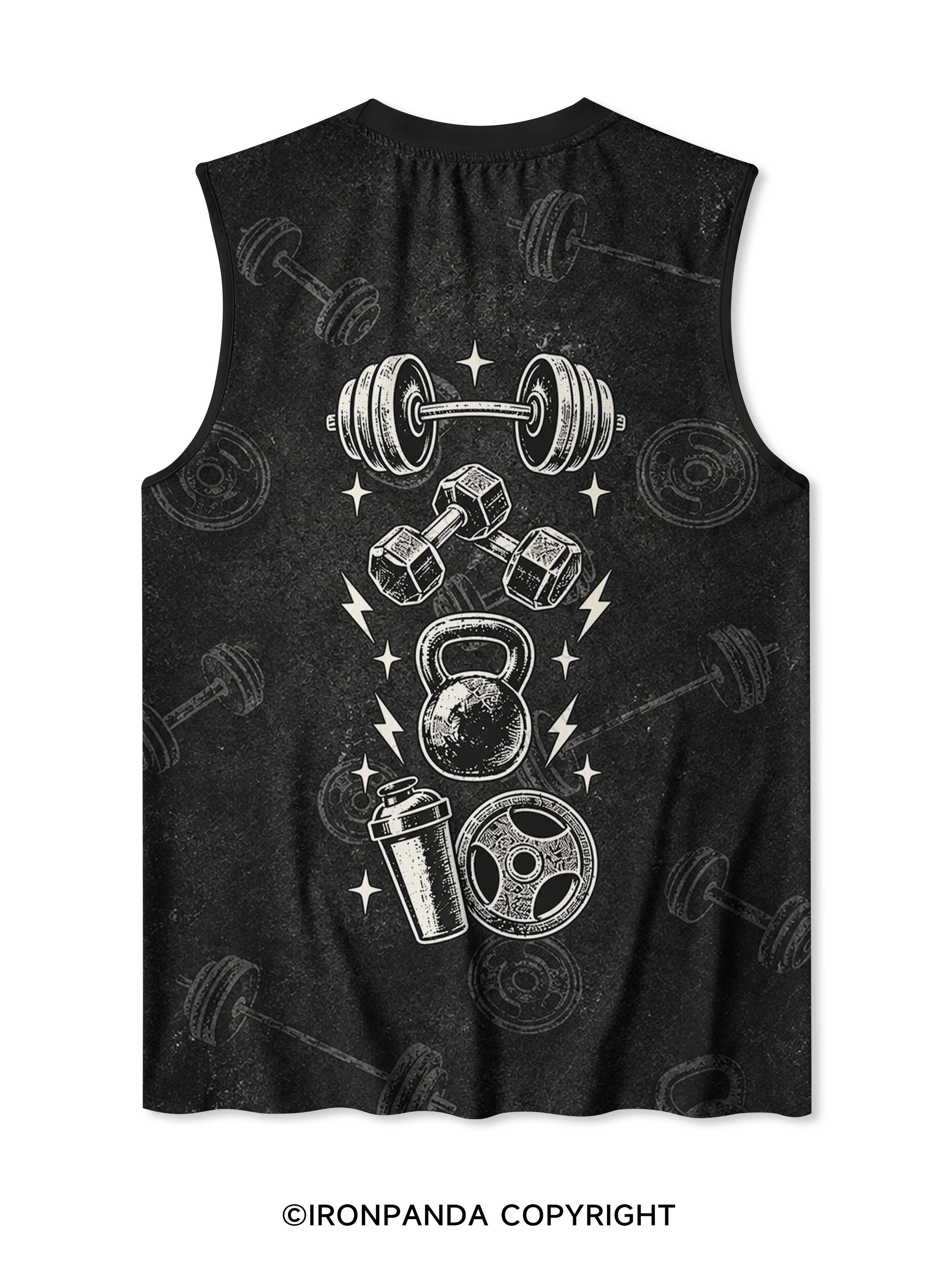 LEG DAY FUNNY GOOSE Quick-Dry Mesh Tank