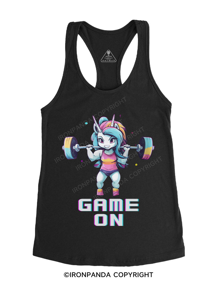 Game On Gym Racerback Tank