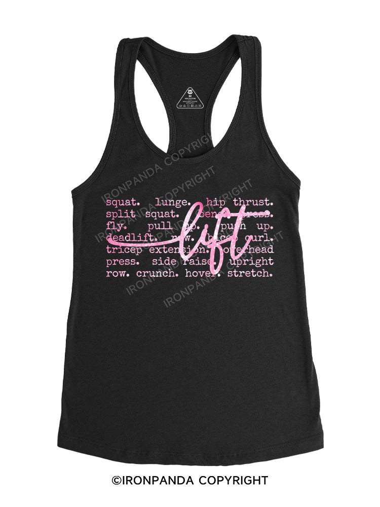 Lift Gym Racerback Tank