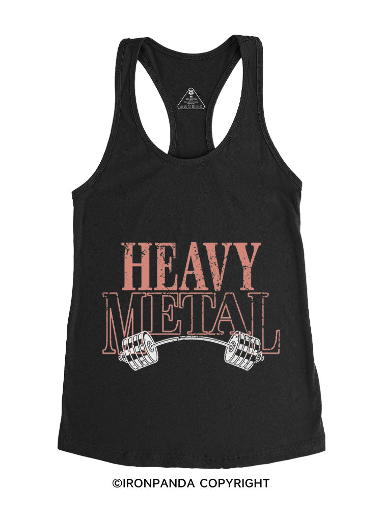 HEAVY METAL FITNESS Gym Racerback Tank