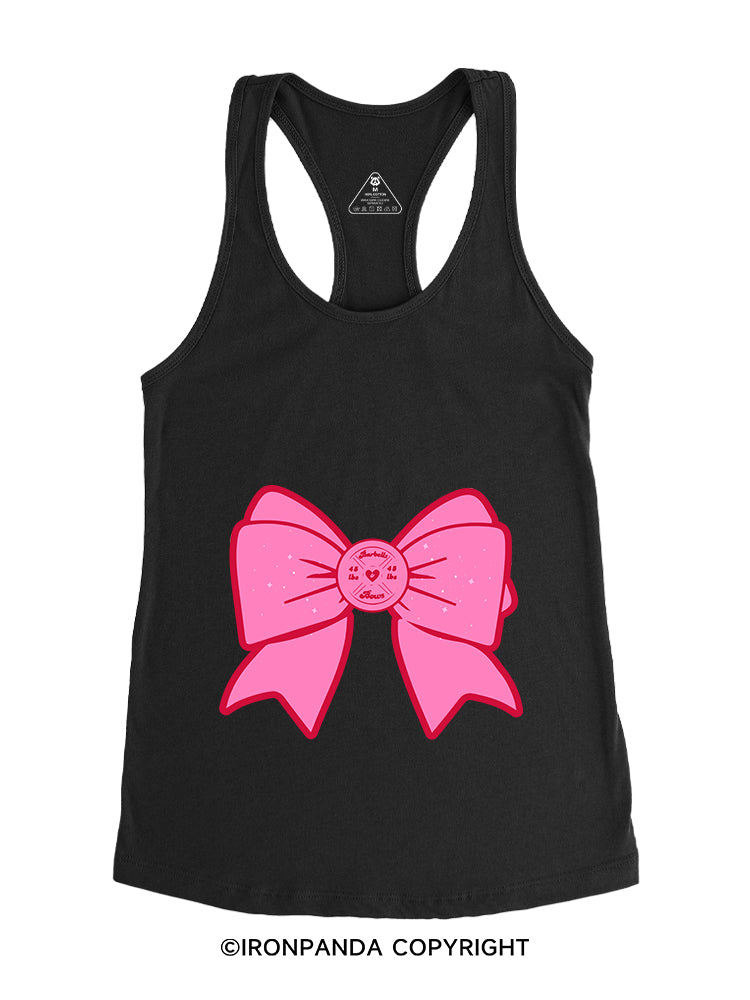 PINK PLATE PRINCESS Gym Racerback Tank