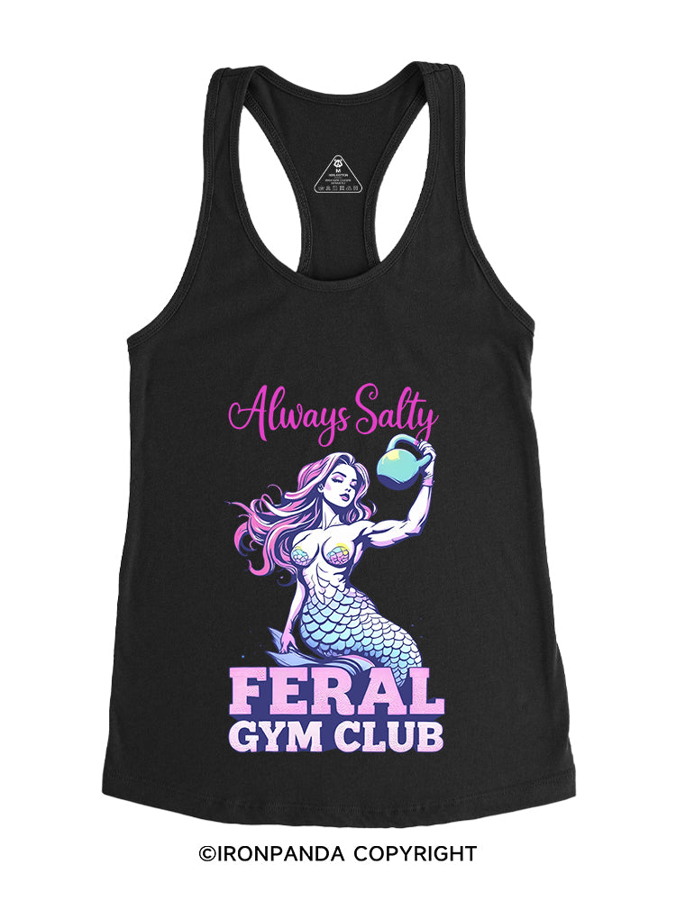 Always Salty Gym Racerback Tank