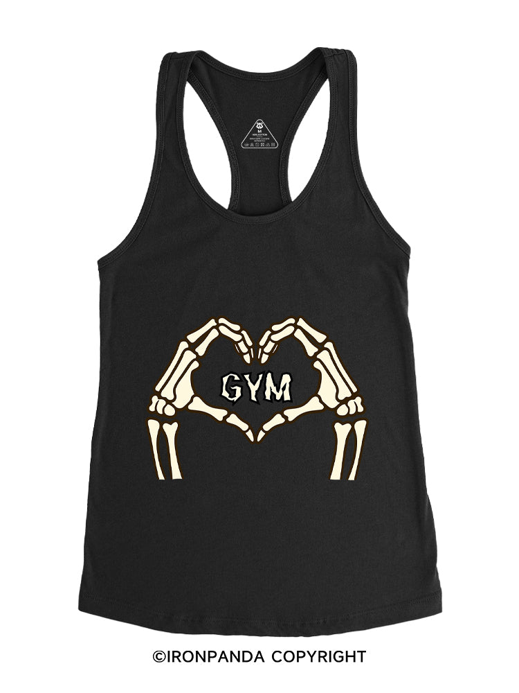 DEAD INSIDE BUT STILL LOVE GYM Gym Racerback Tank