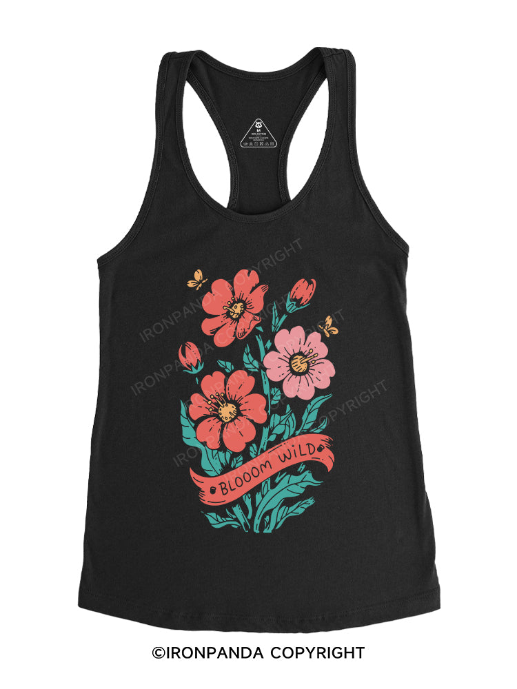 Bloom wild Gym Racerback Tank