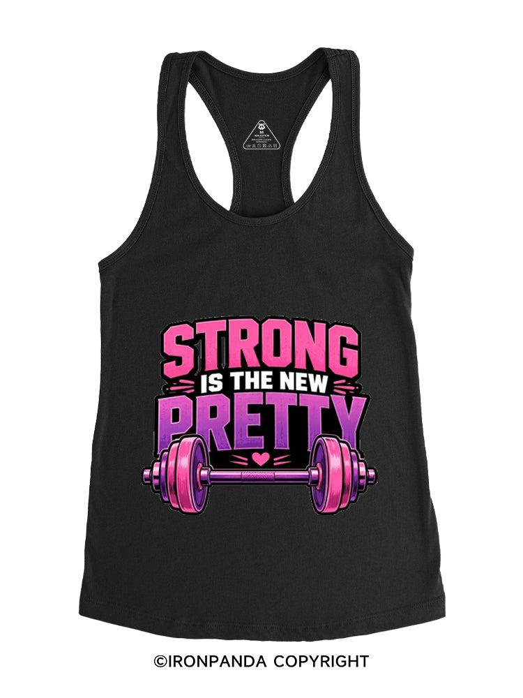 STRONG IS THE NEW PRETTY FITNESS Gym Racerback Tank