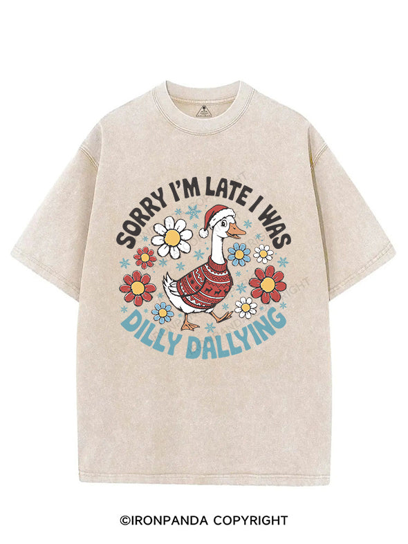Sorry I'm late I was dilly dallying VINTAGE GYM SHIRT