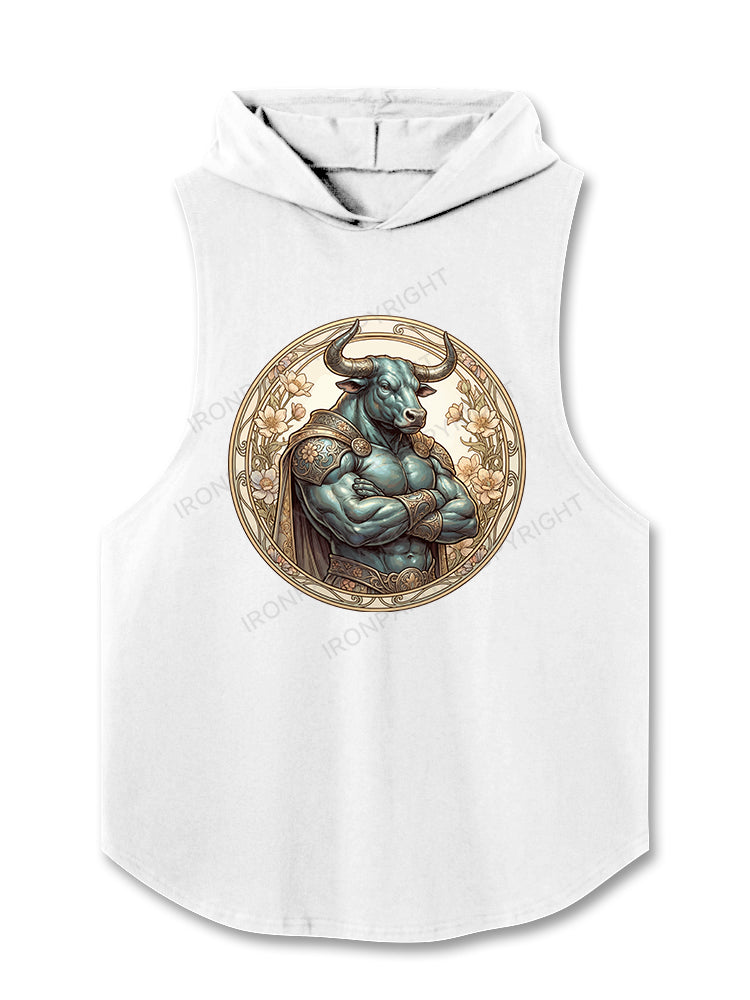 Titan Bull Muscle Hooded Tank