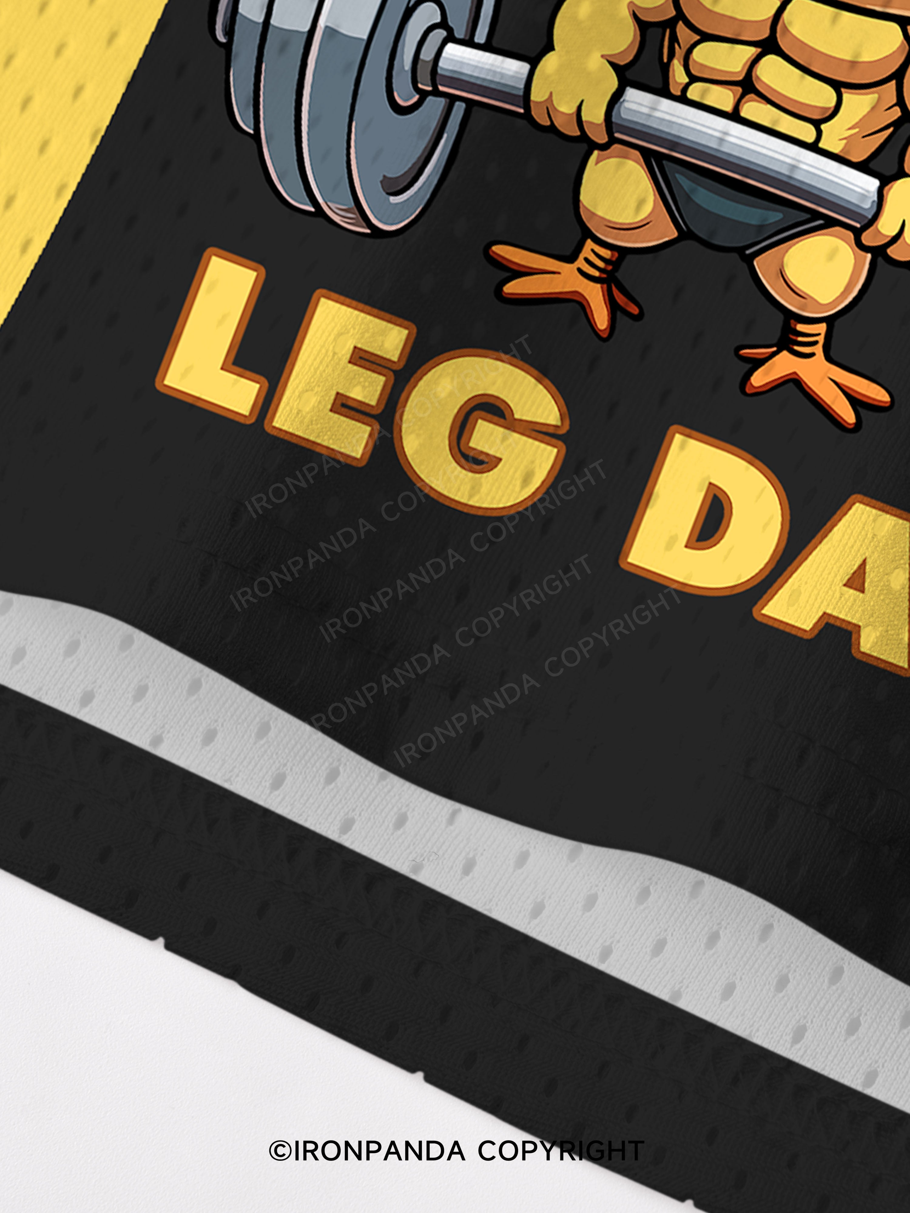 never skip leg day Mesh Tank Top