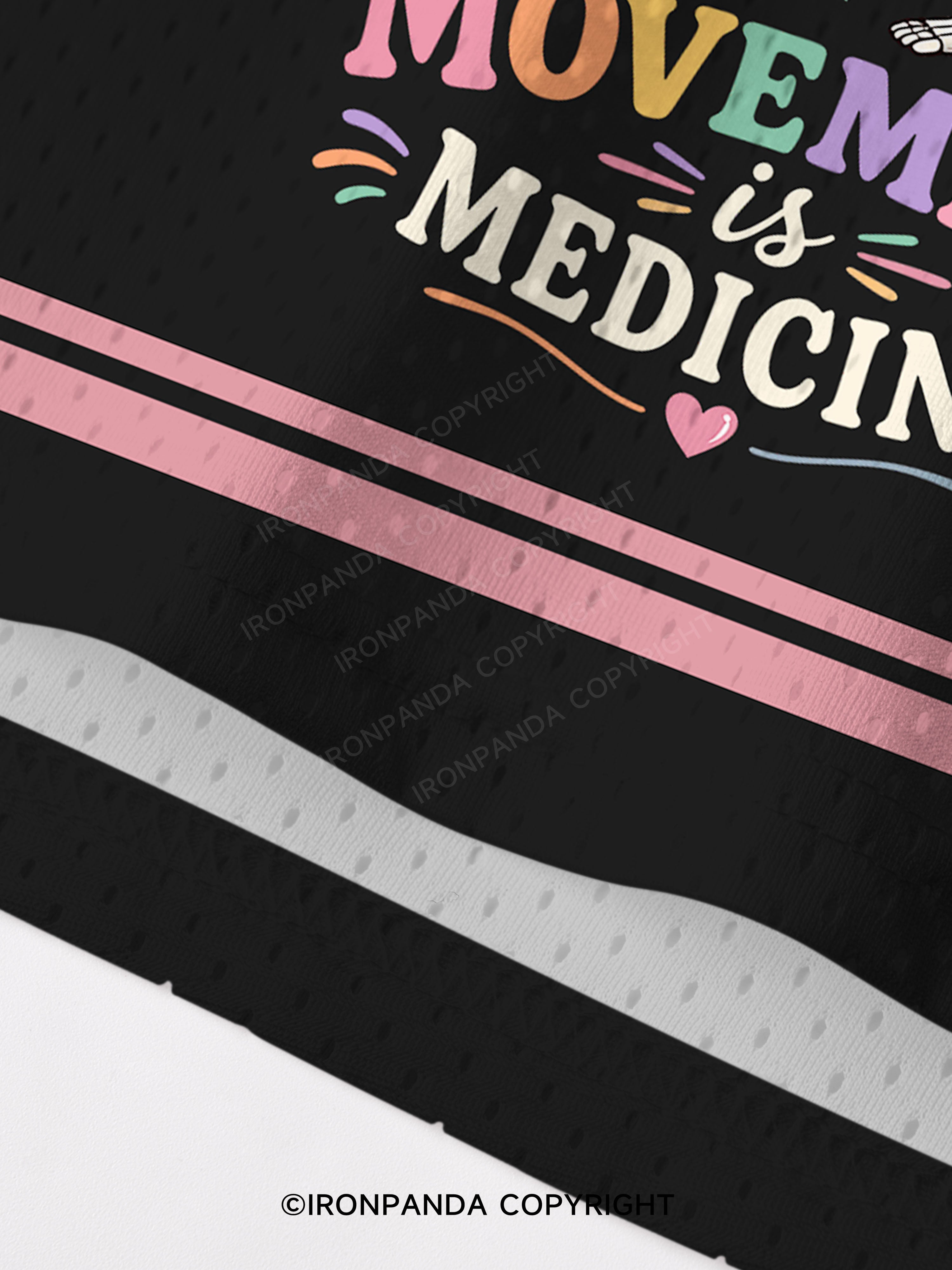 Movement Is Medicine Mesh Tank Top