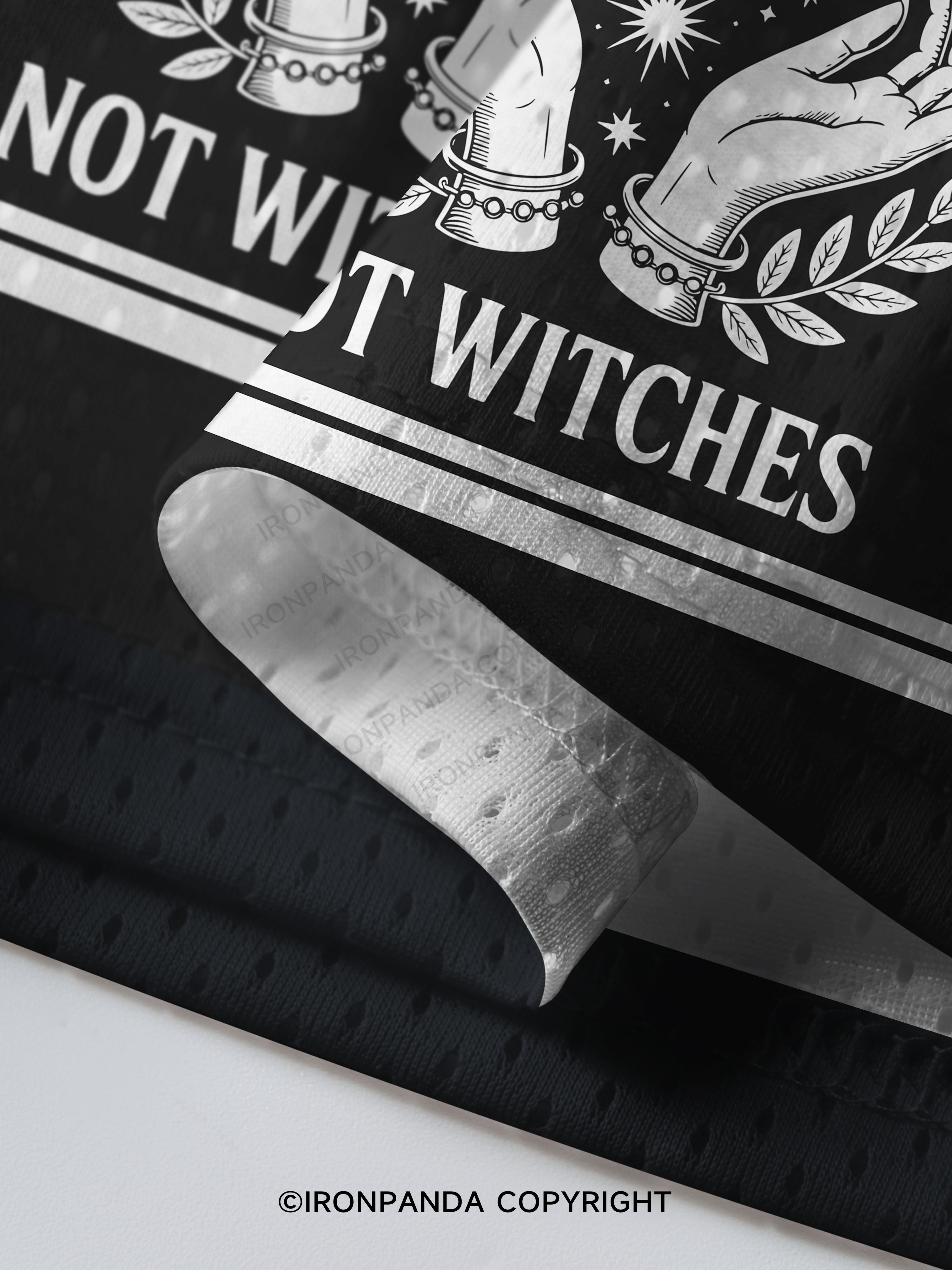 BURN CALORIES NOT WITCHES Mesh Jersey
