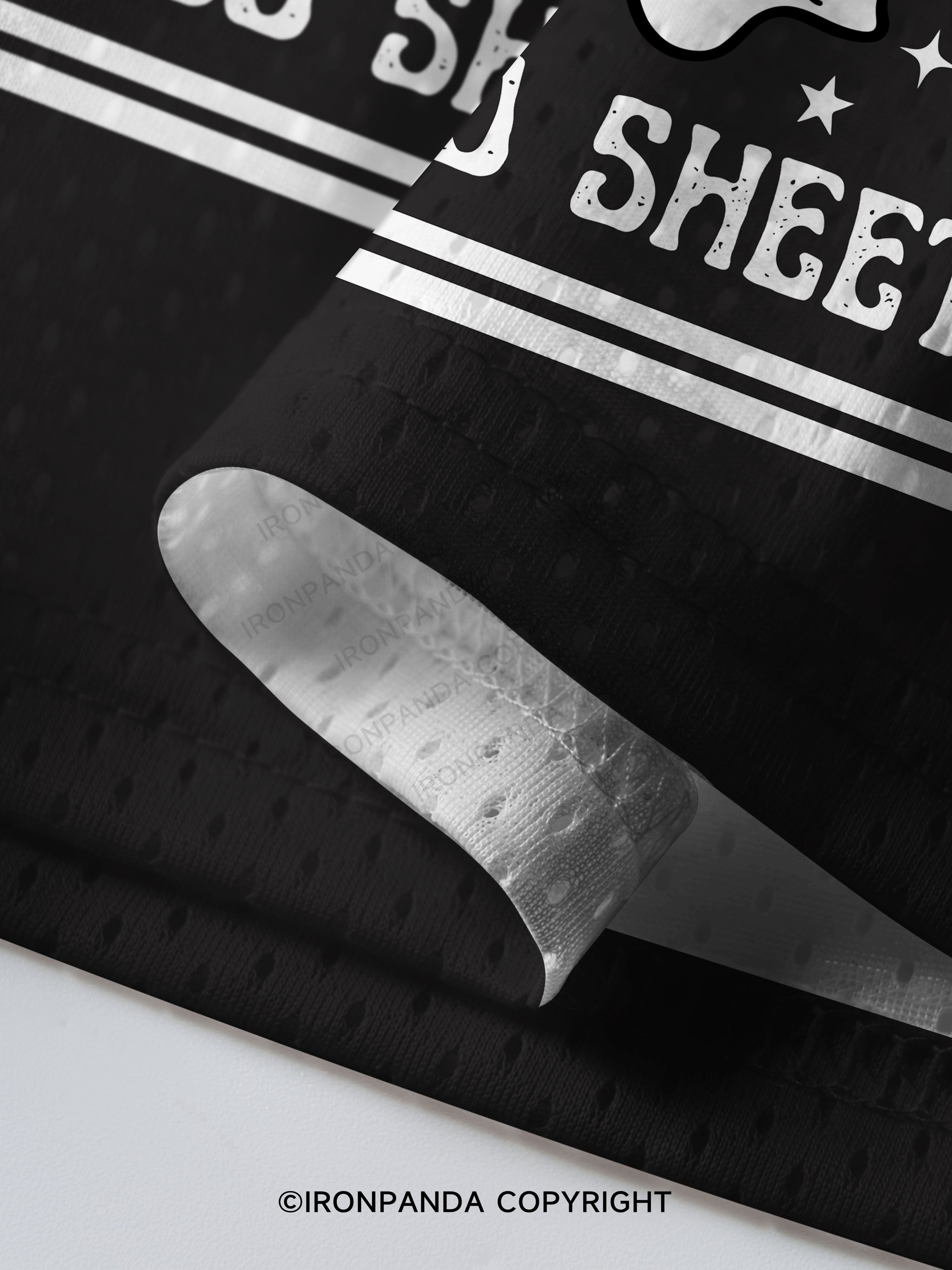 this is some boo sheet Mesh Jersey