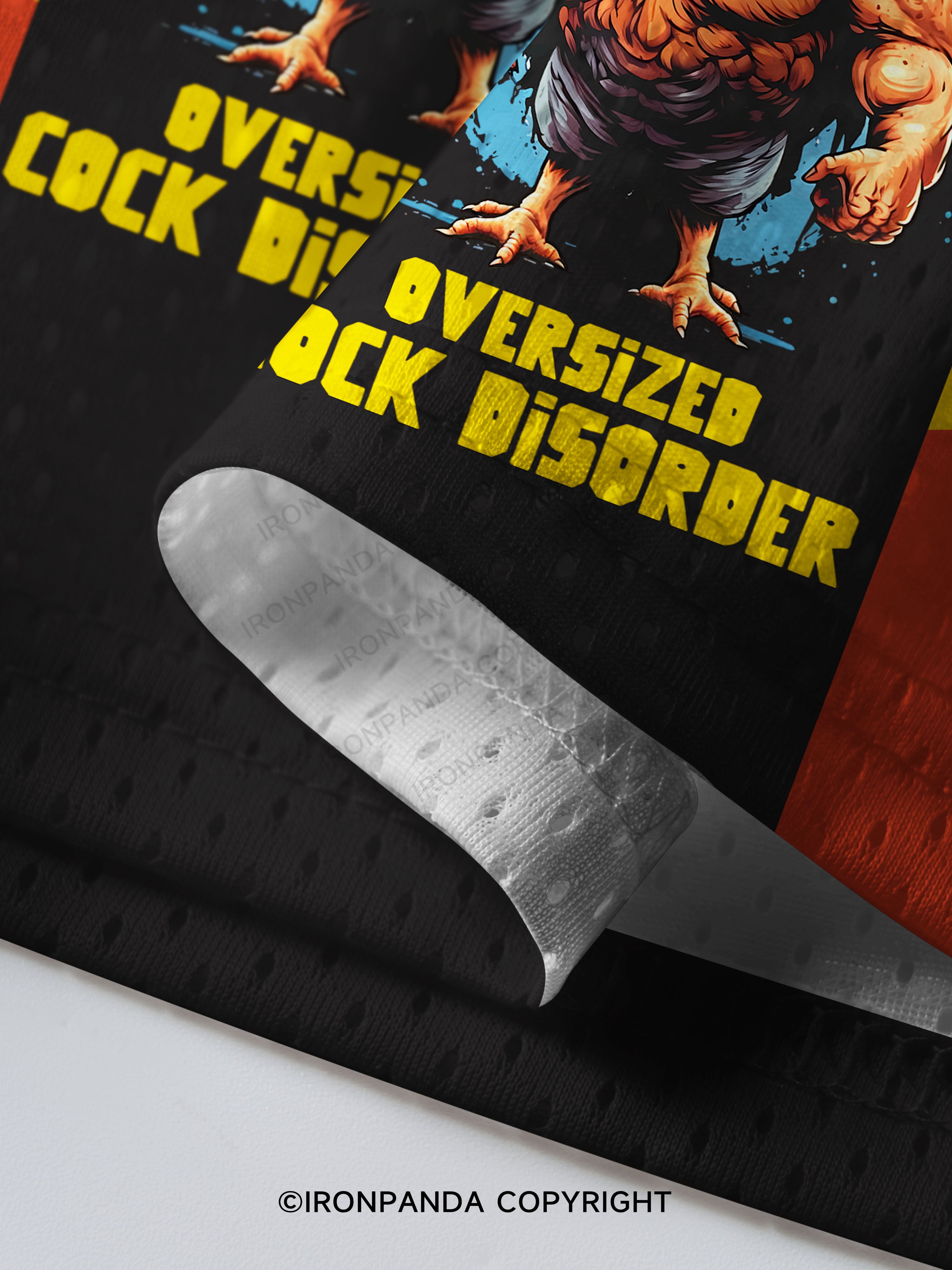 Yeah I got OCD, oversized cock disorder Mesh Jersey