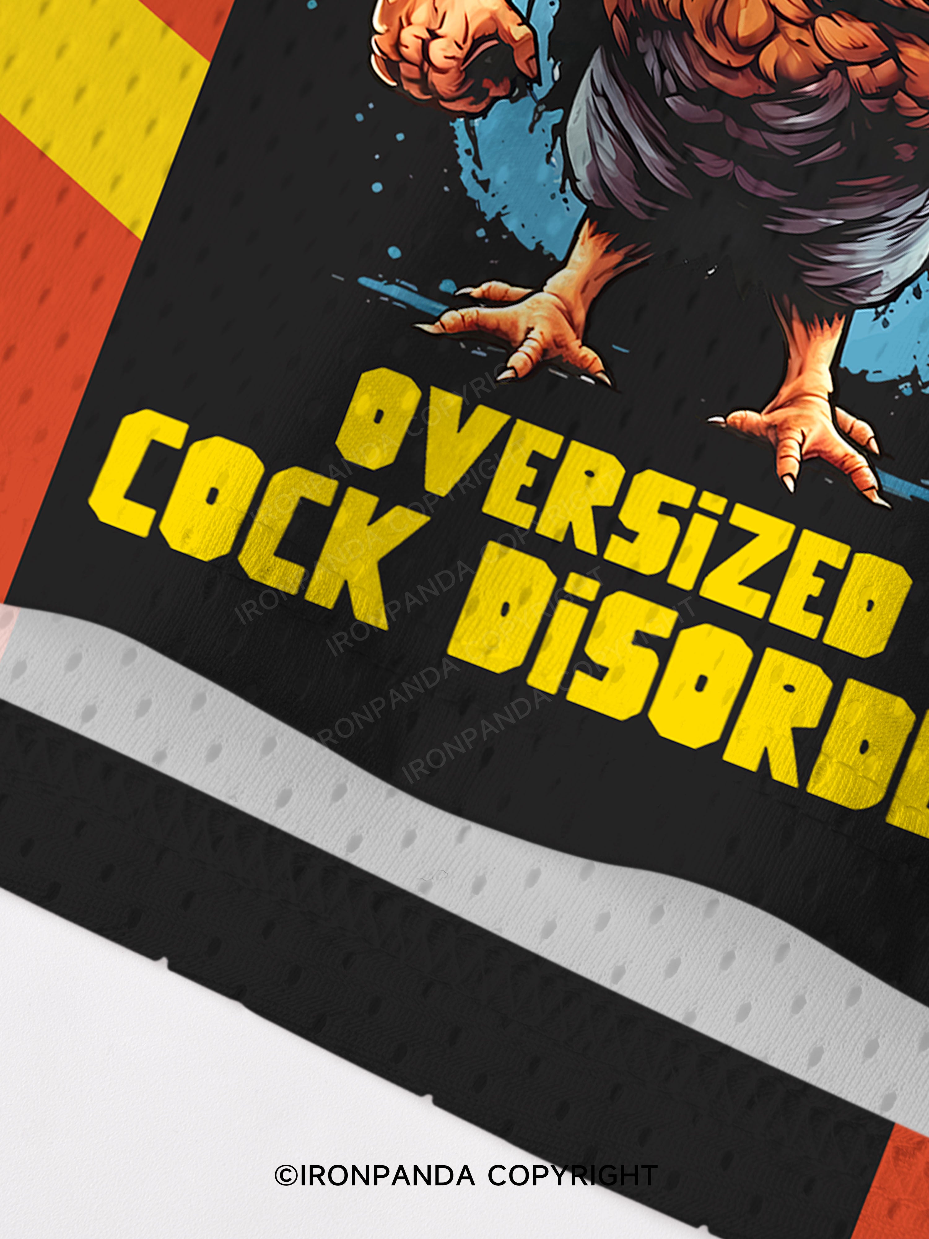 Yeah I got OCD, oversized cock disorder Mesh Tank Top