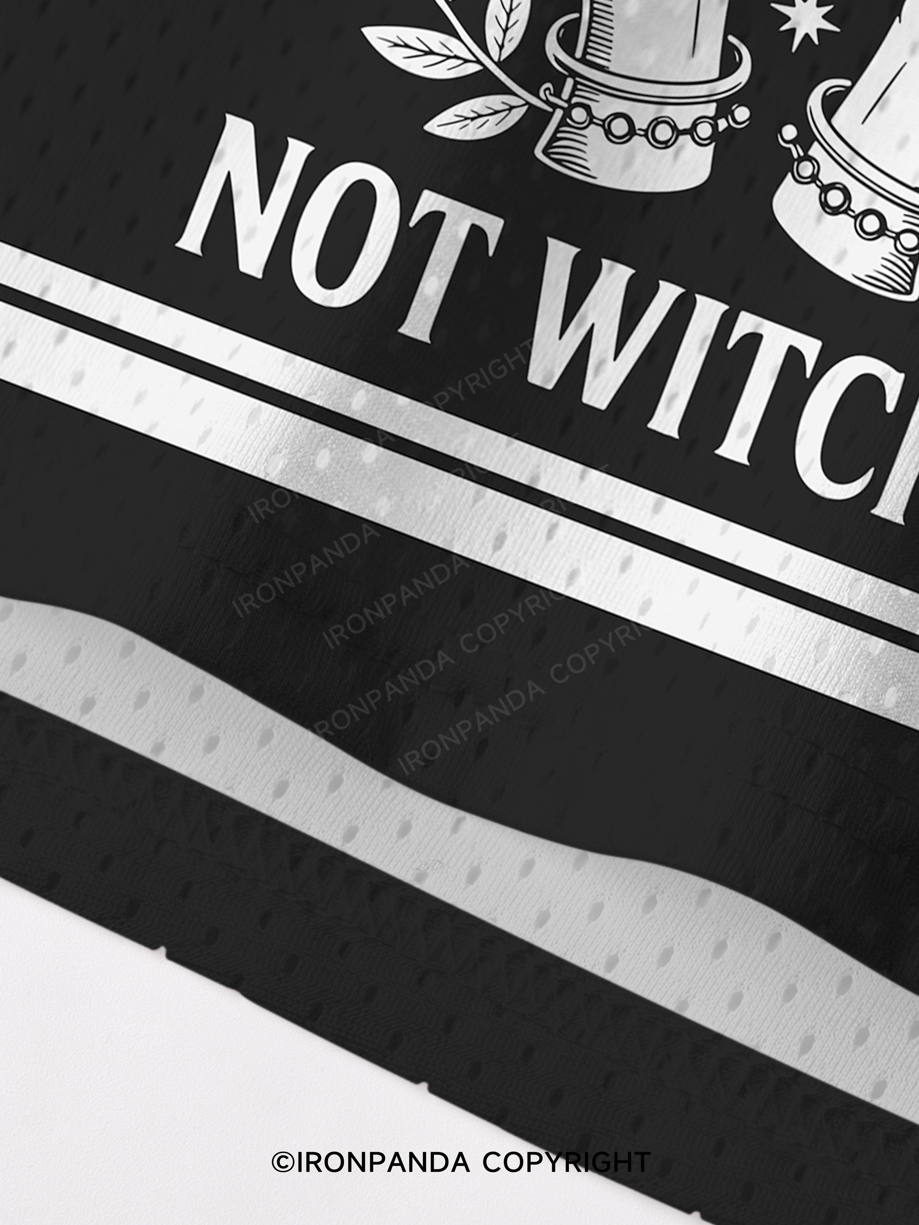 BURN CALORIES NOT WITCHES Mesh Tank Top