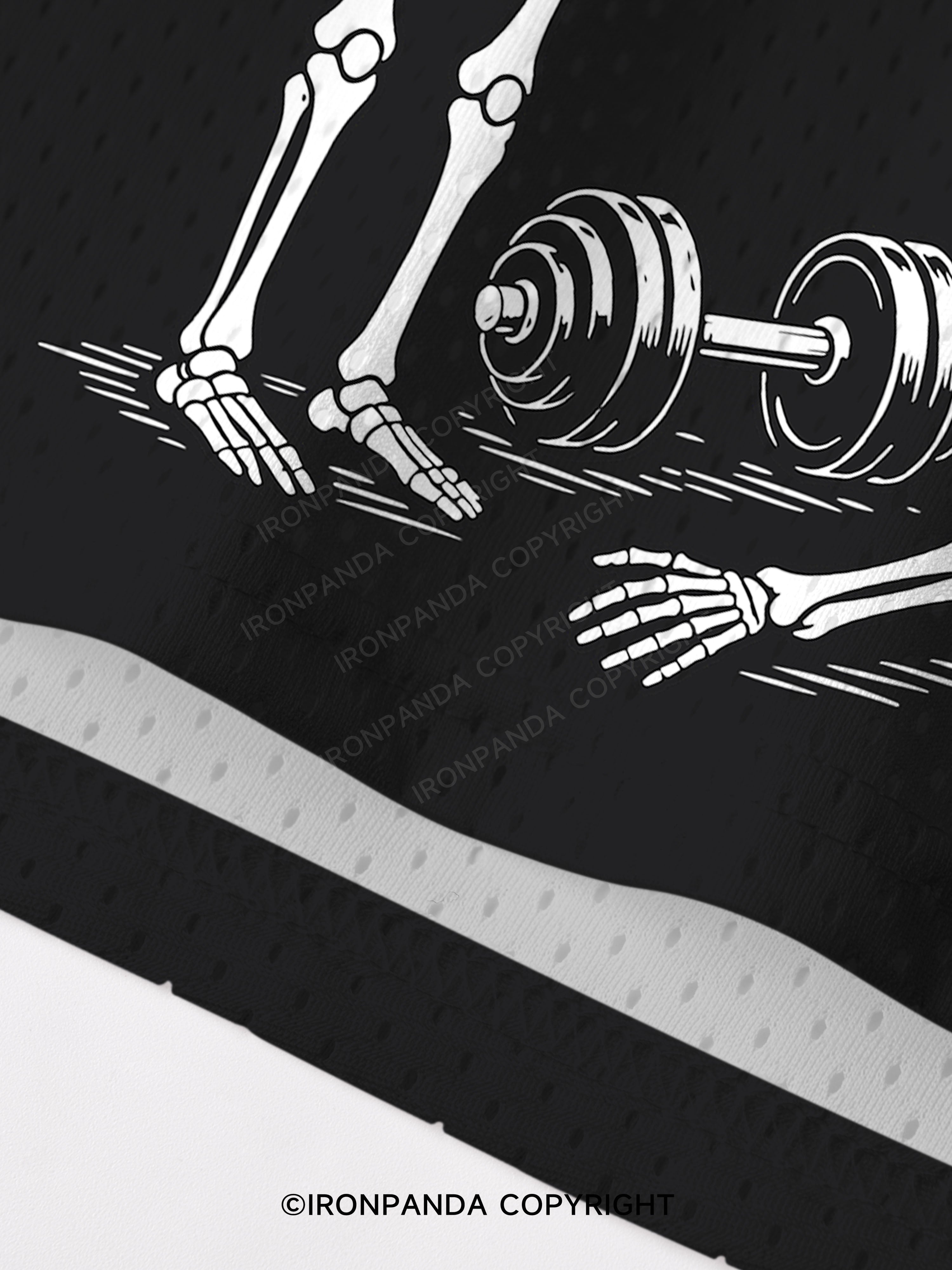 Well Shit Skeleton Mesh Tank Top
