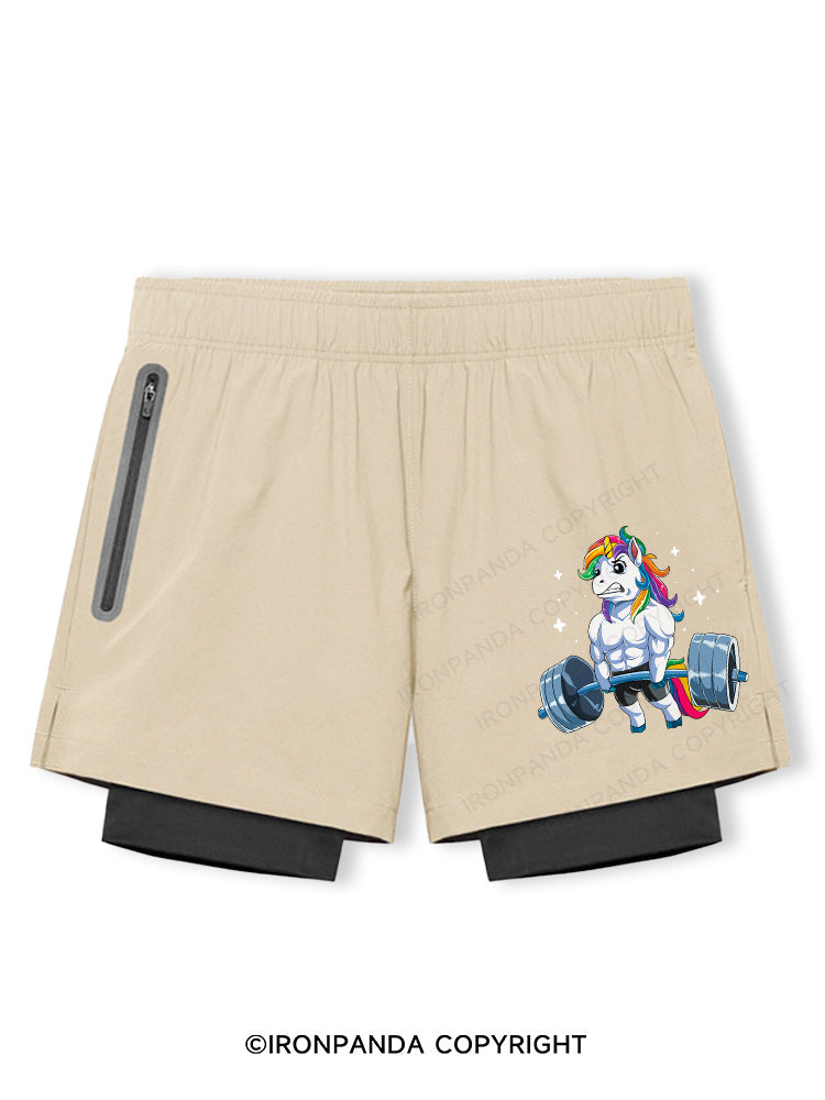 WEIGHTLIFTING UNICORN Breathable Training Shorts