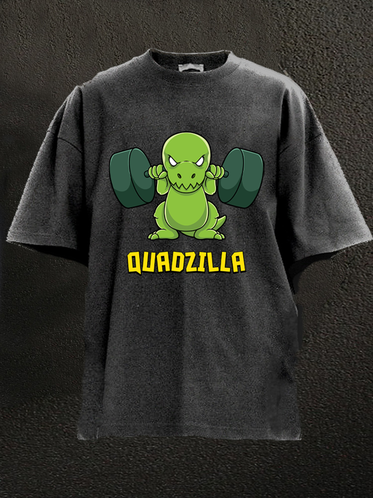 Quadzilla Washed Gym Shirt