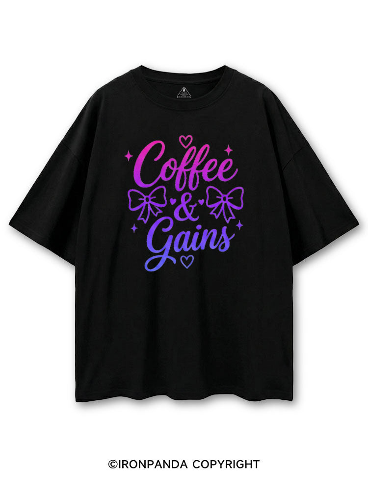 COFFEE & GAINS COTTON PUMP COVER